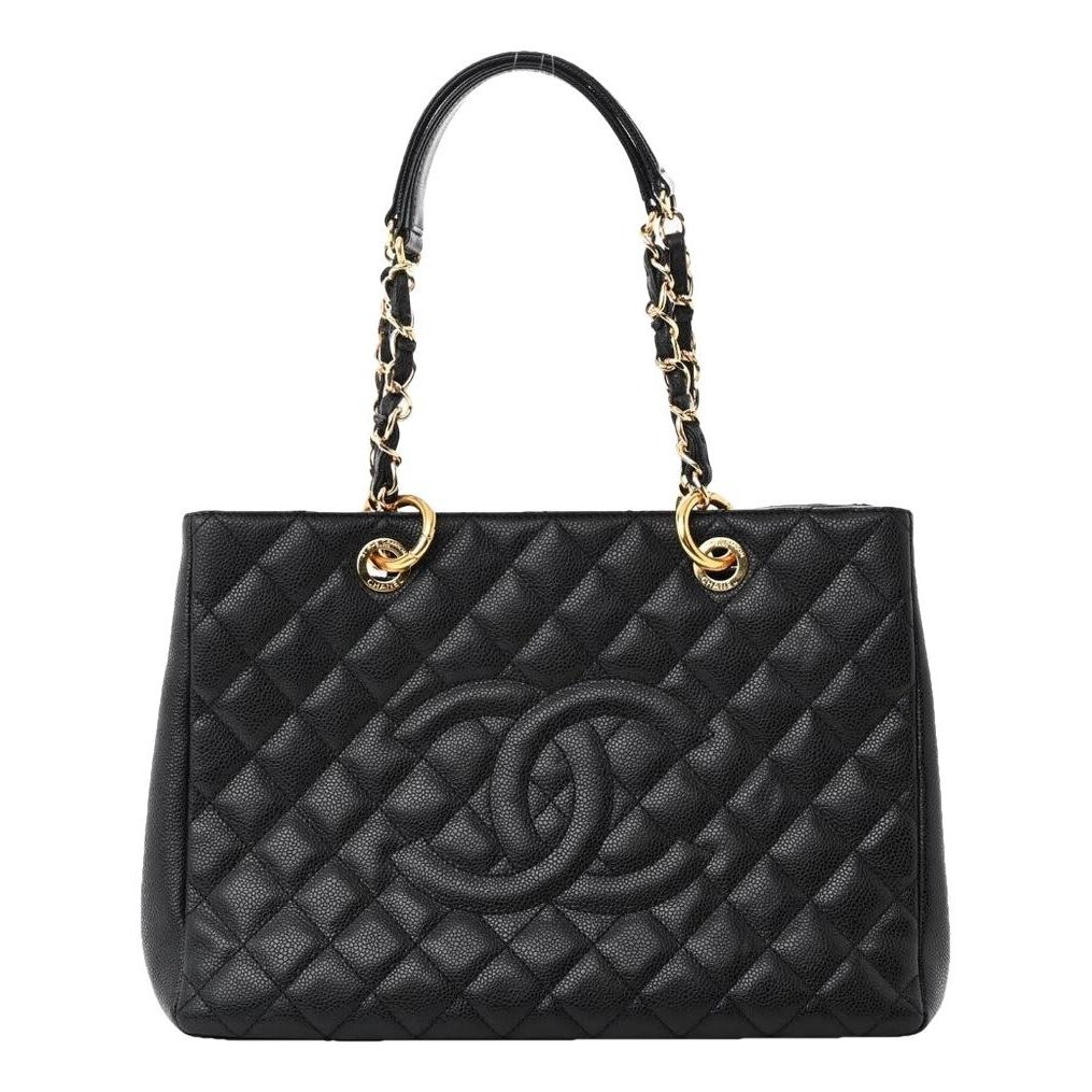 Grand shopping leather tote