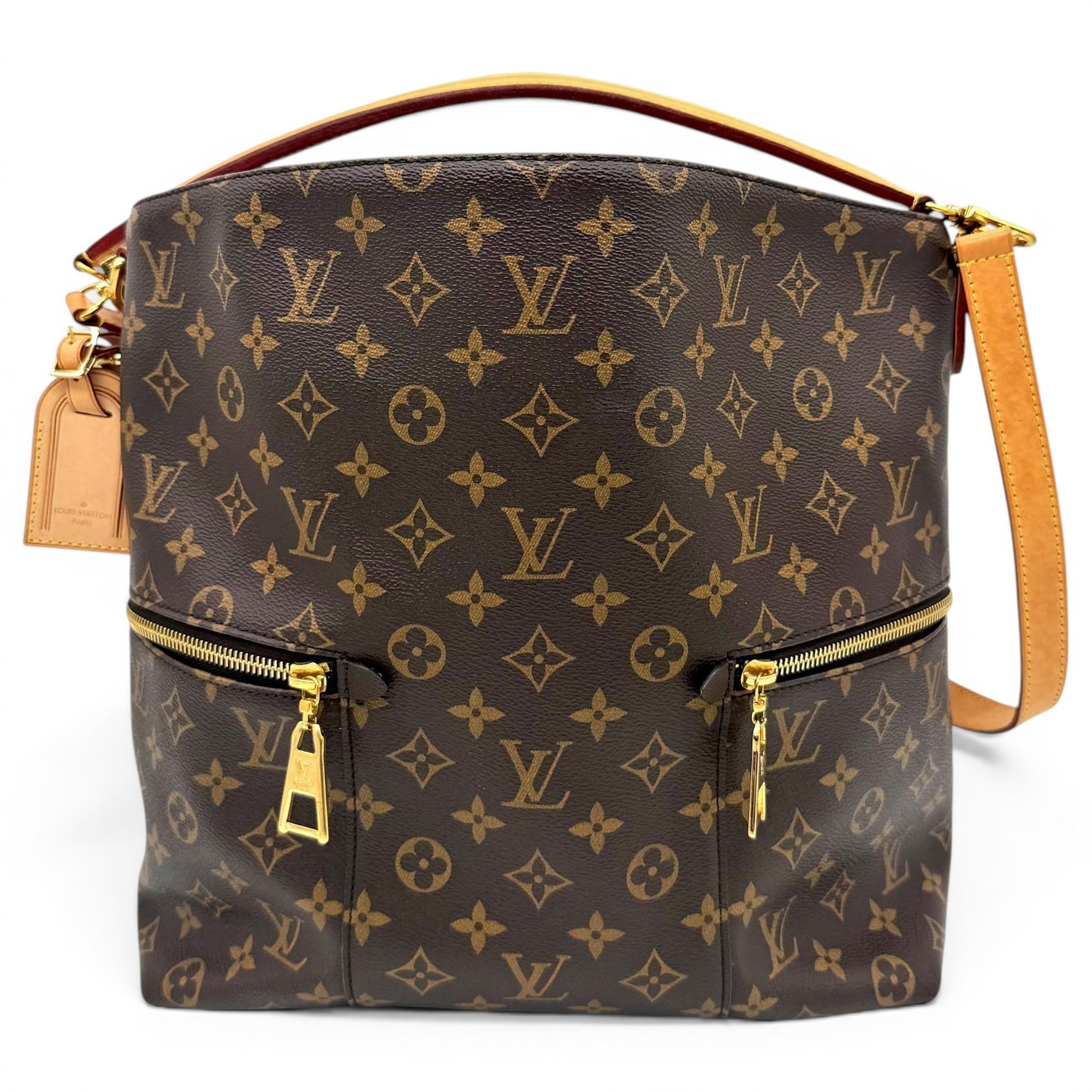 Mélie leather handbag