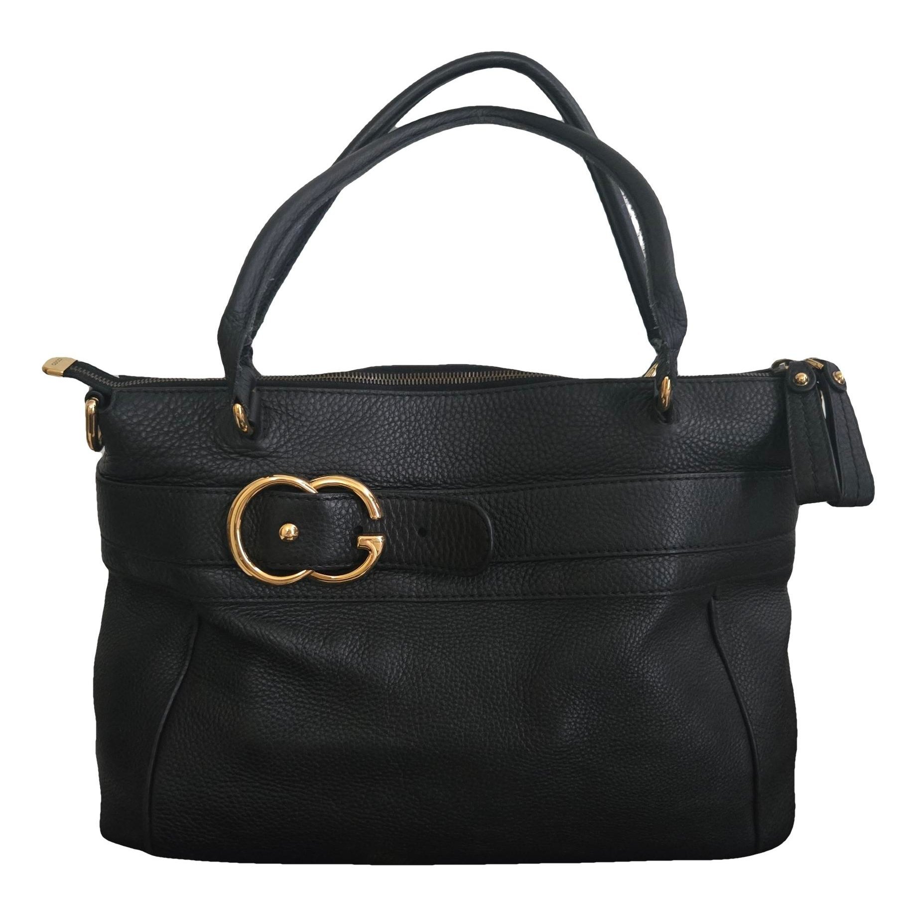 Ride leather tote
