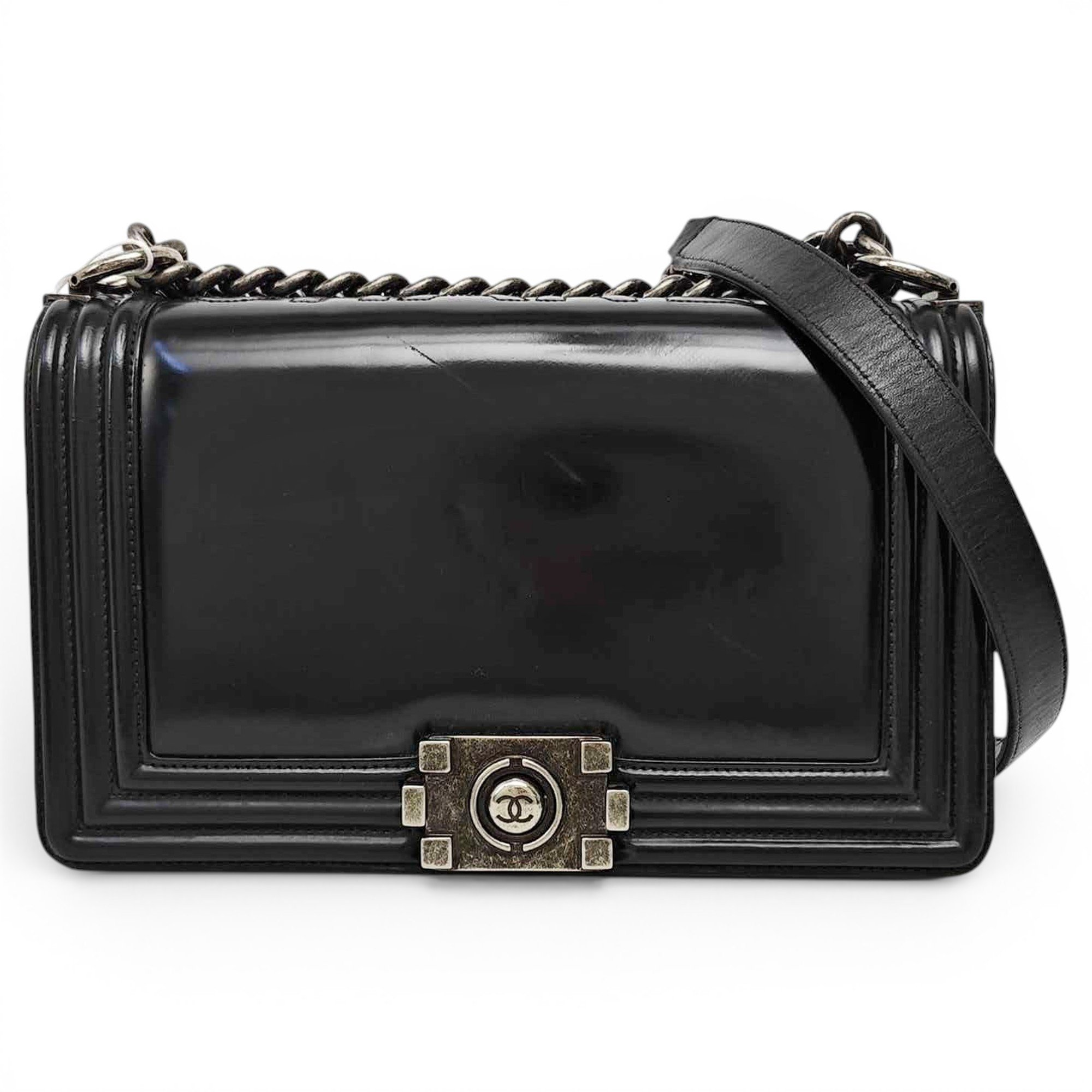 Boy leather handbag