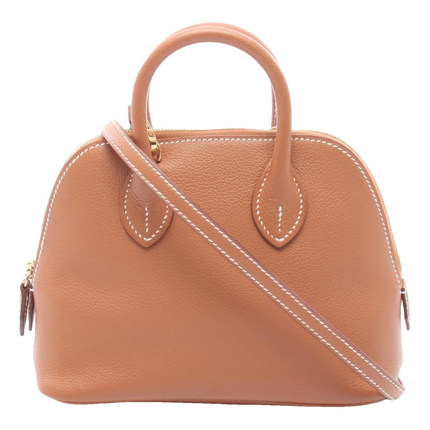 Bolide leather handbag