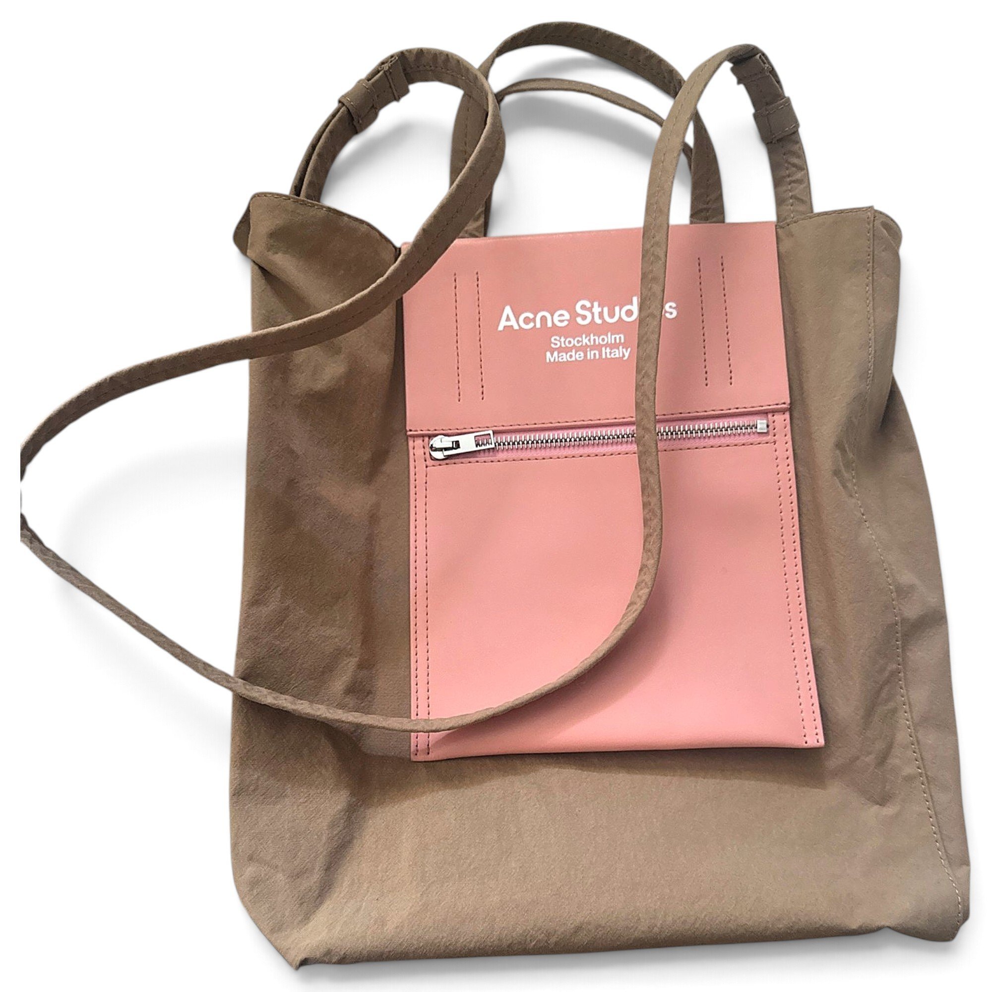 Leather tote