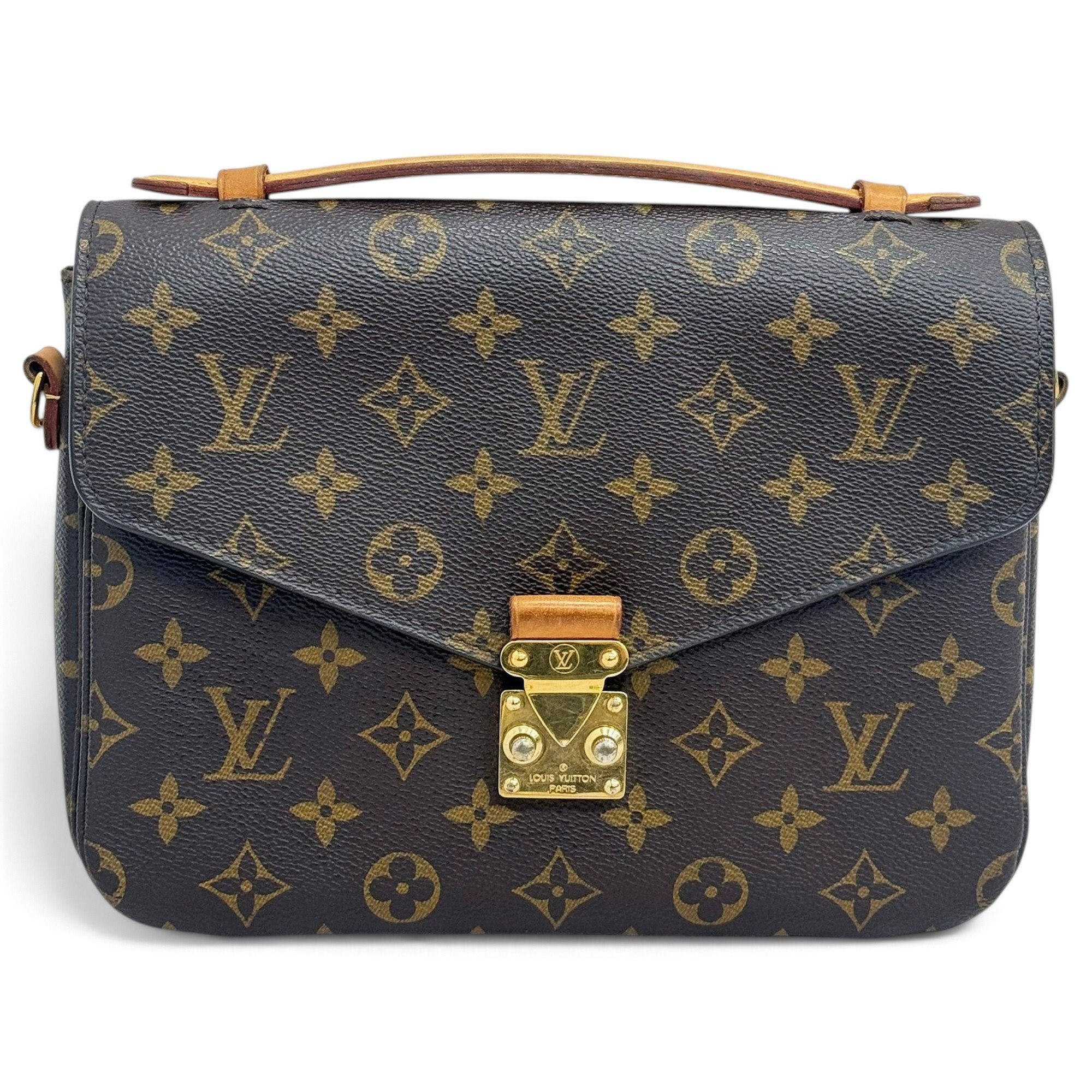 Metis leather handbag