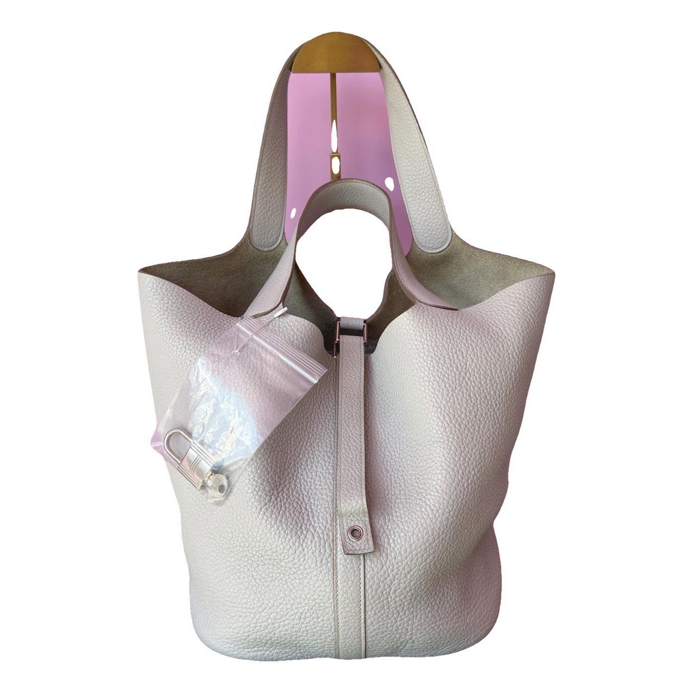 Hermes Picotin 26 Handbag White