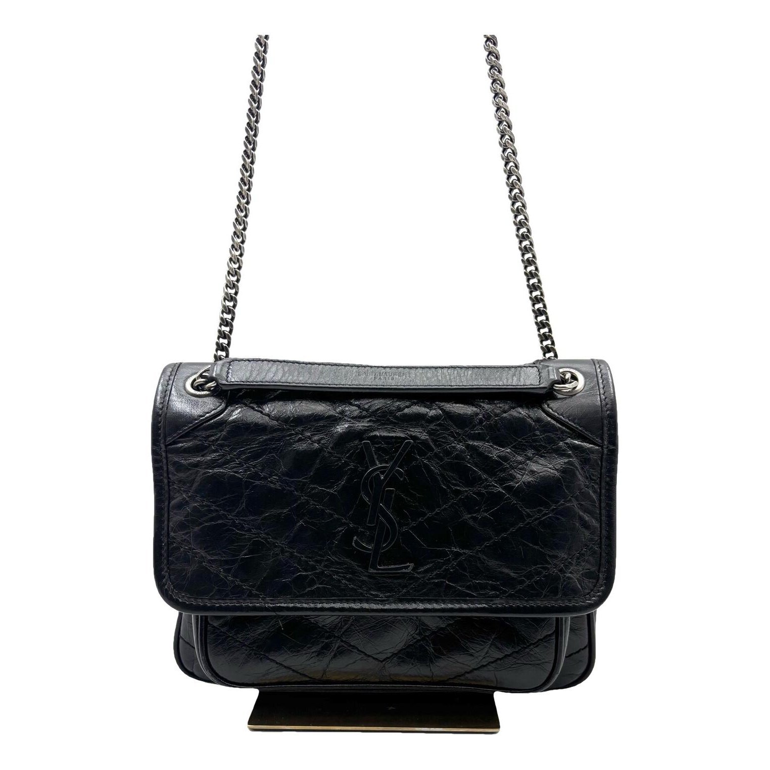 Niki leather crossbody bag