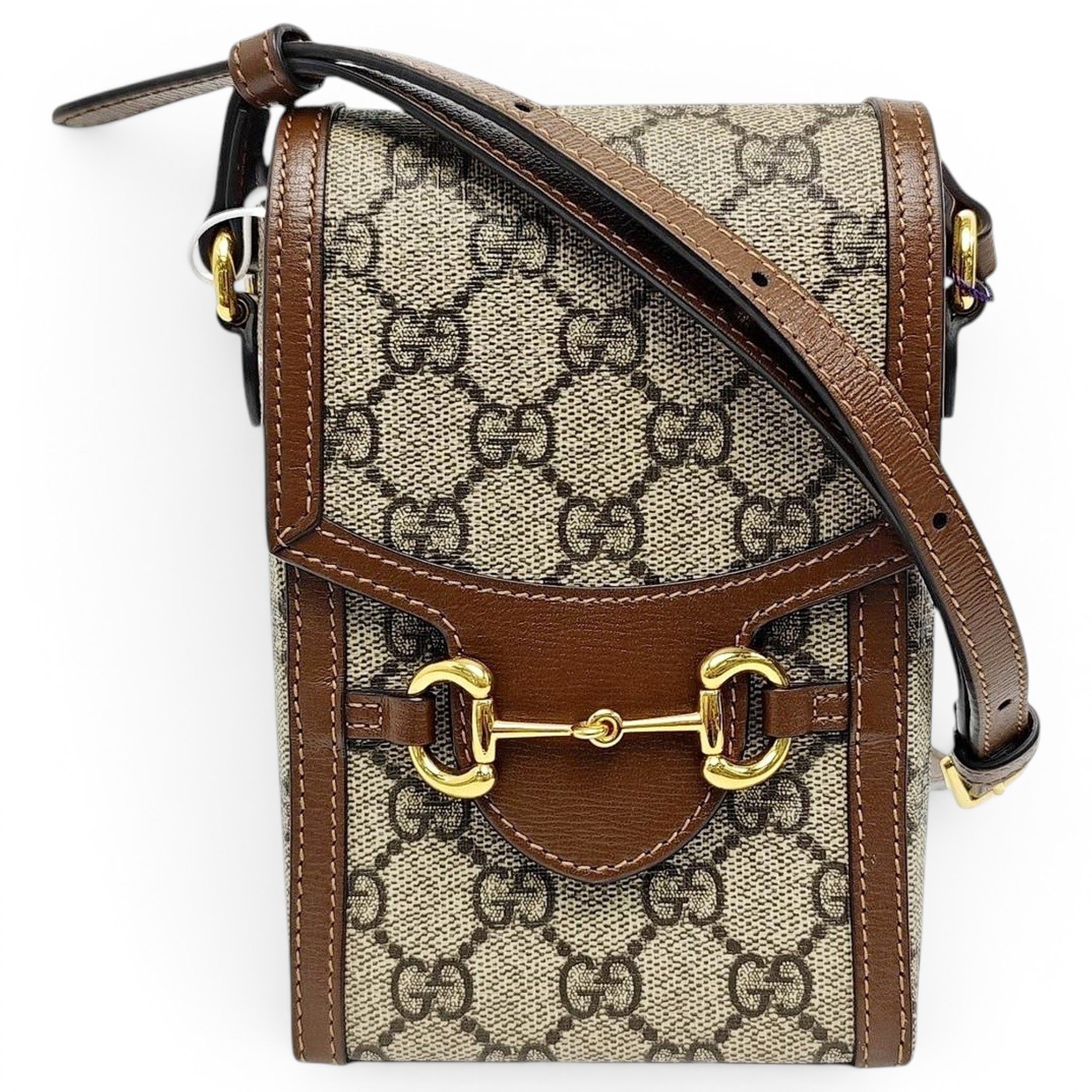 Handle Horsebit 1955 leather handbag