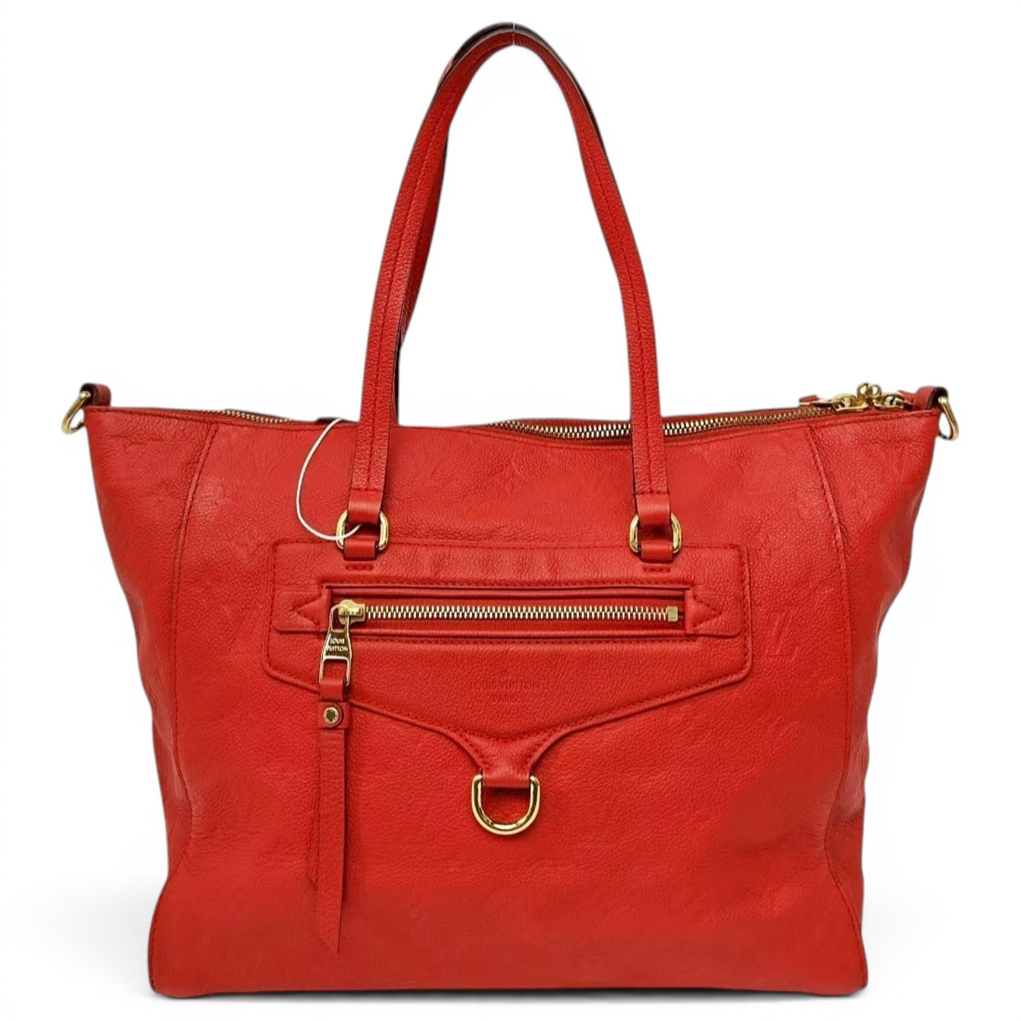 Lumineuse leather handbag