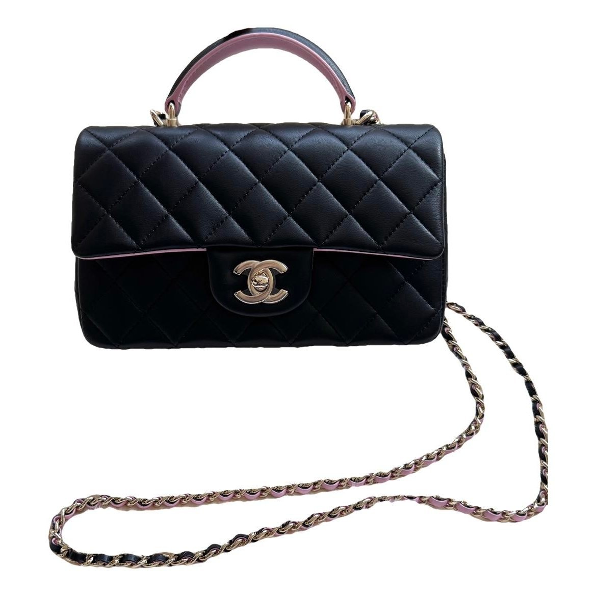 Timeless Classique Top Handle leather handbag
