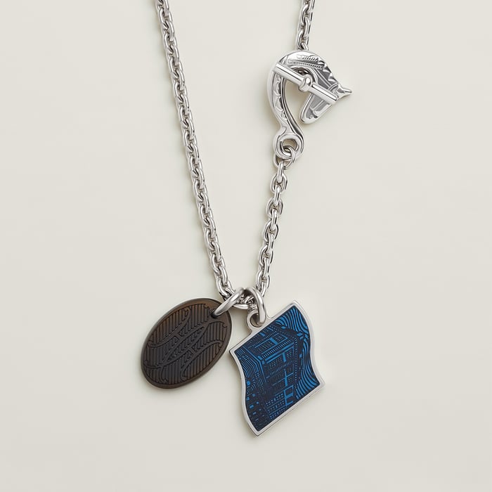 Bleu Artificier Transparent Parade Necklace