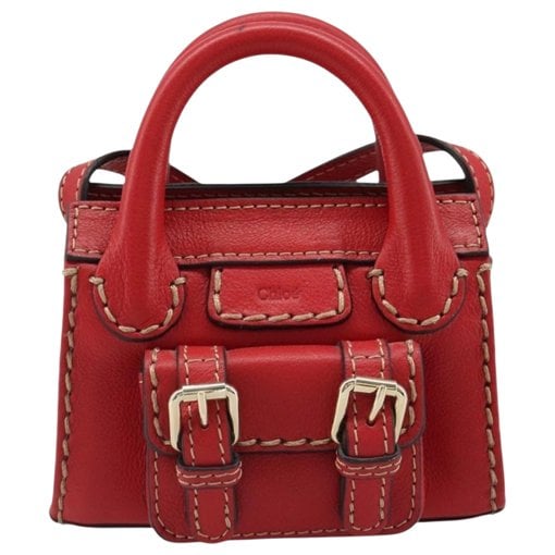 Chloe Edith leather clutch bag