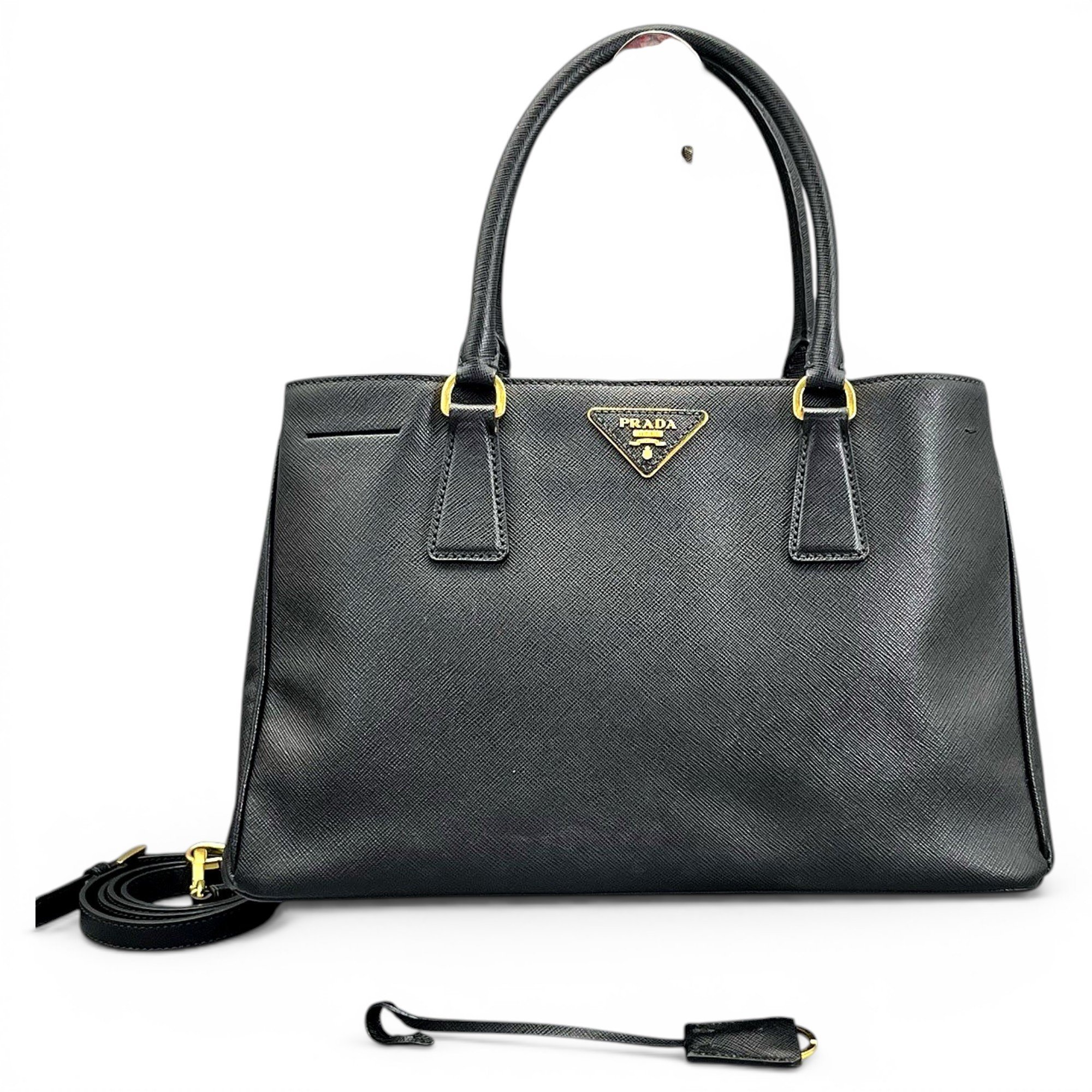 Galleria leather handbag