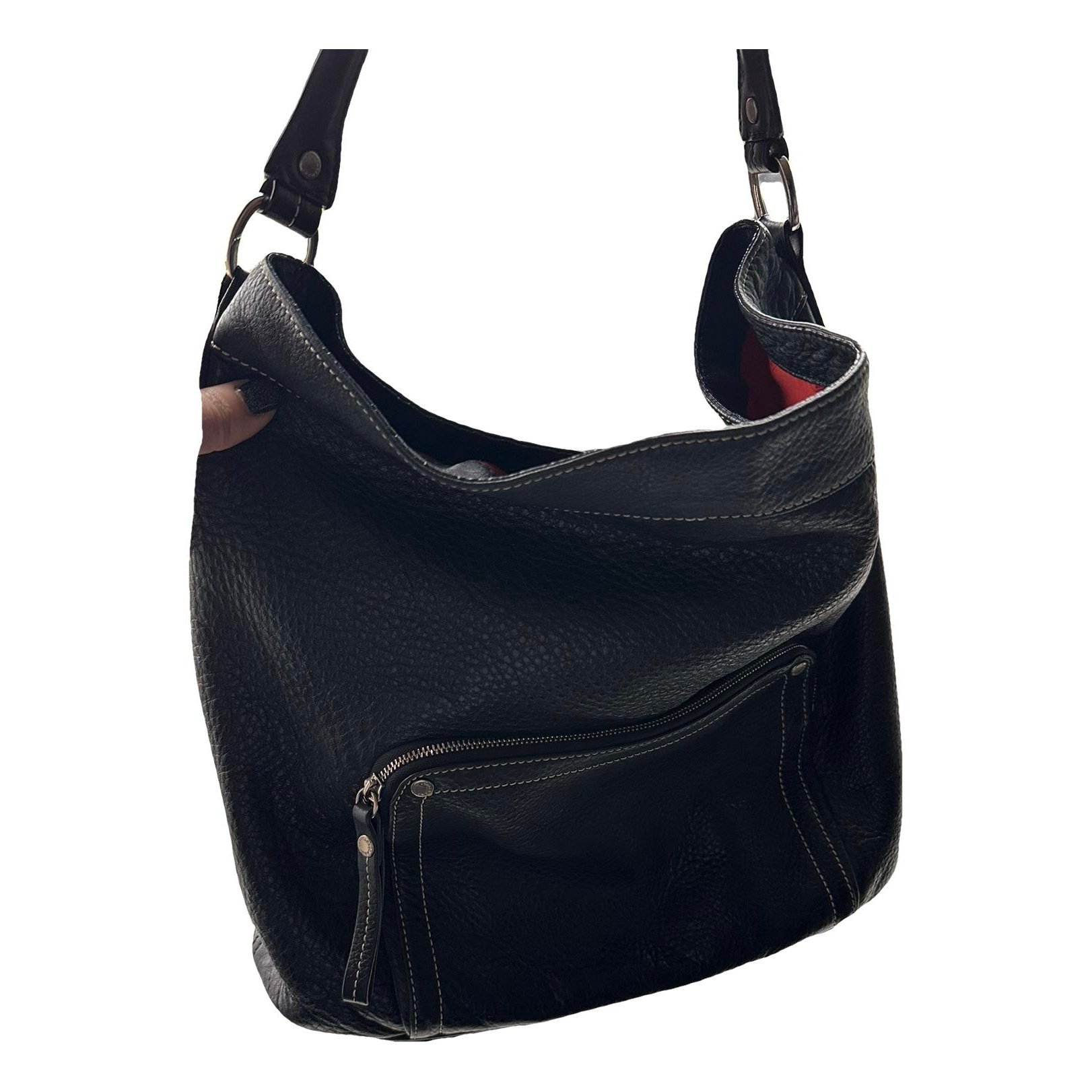 Longchamp Gatsby leather handbag
