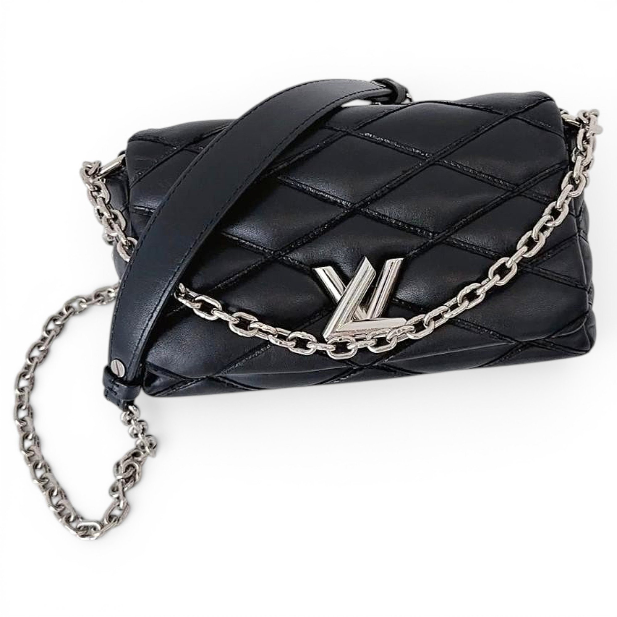 Louis Vuitton Flap Malletage leather handbag