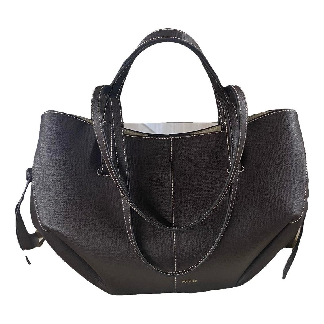 Leather tote