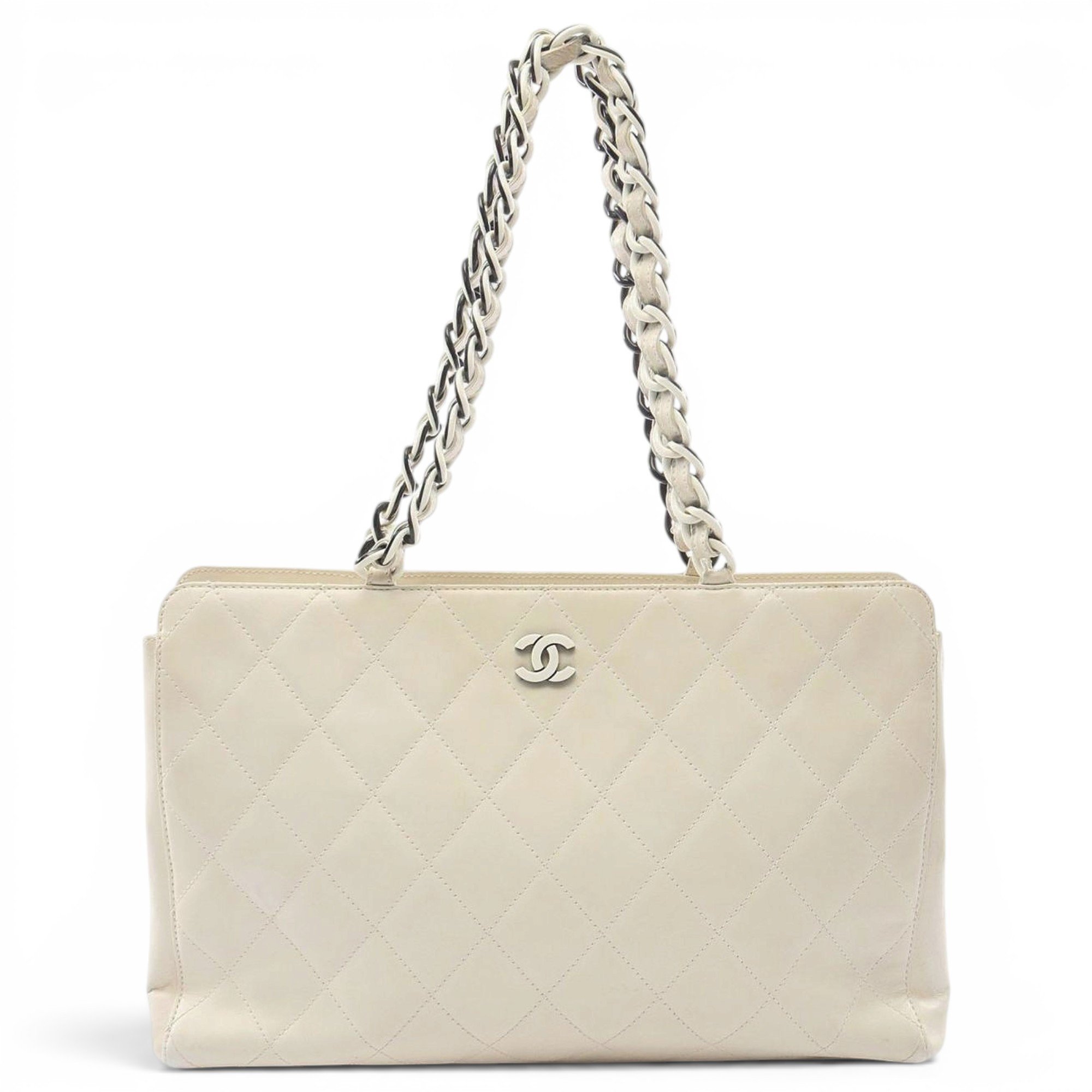 Leather tote