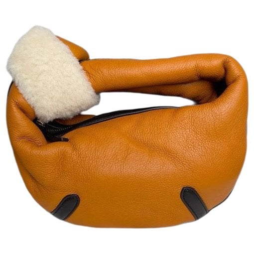 Leather mini bag