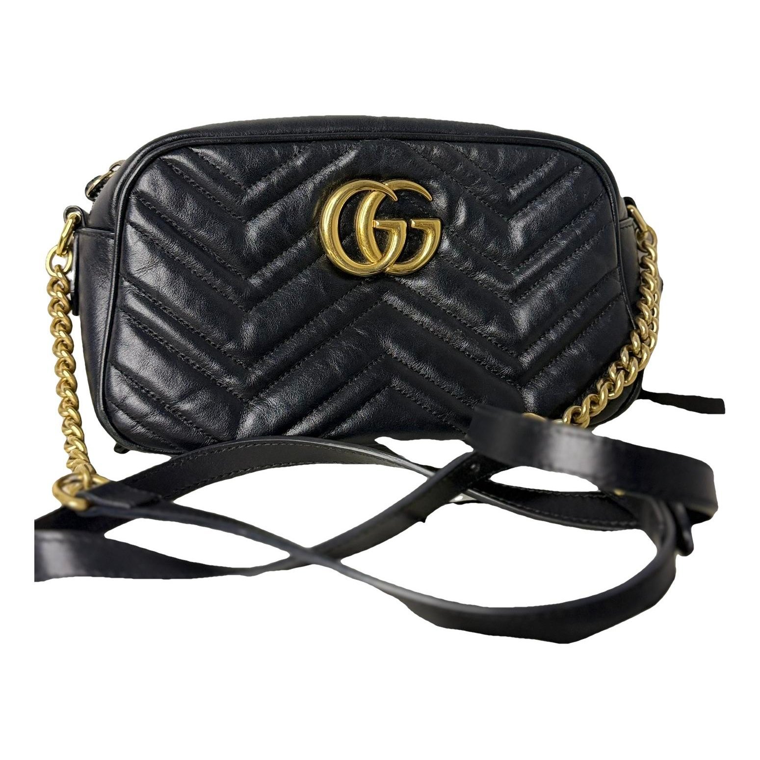 GG Marmont leather crossbody bag