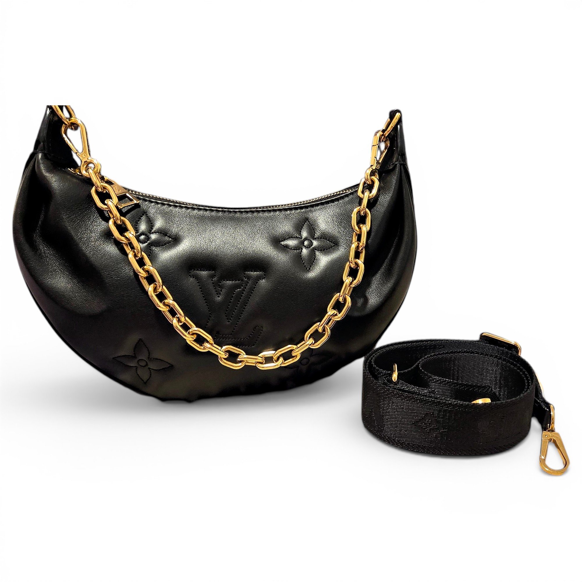 Over The Moon leather handbag