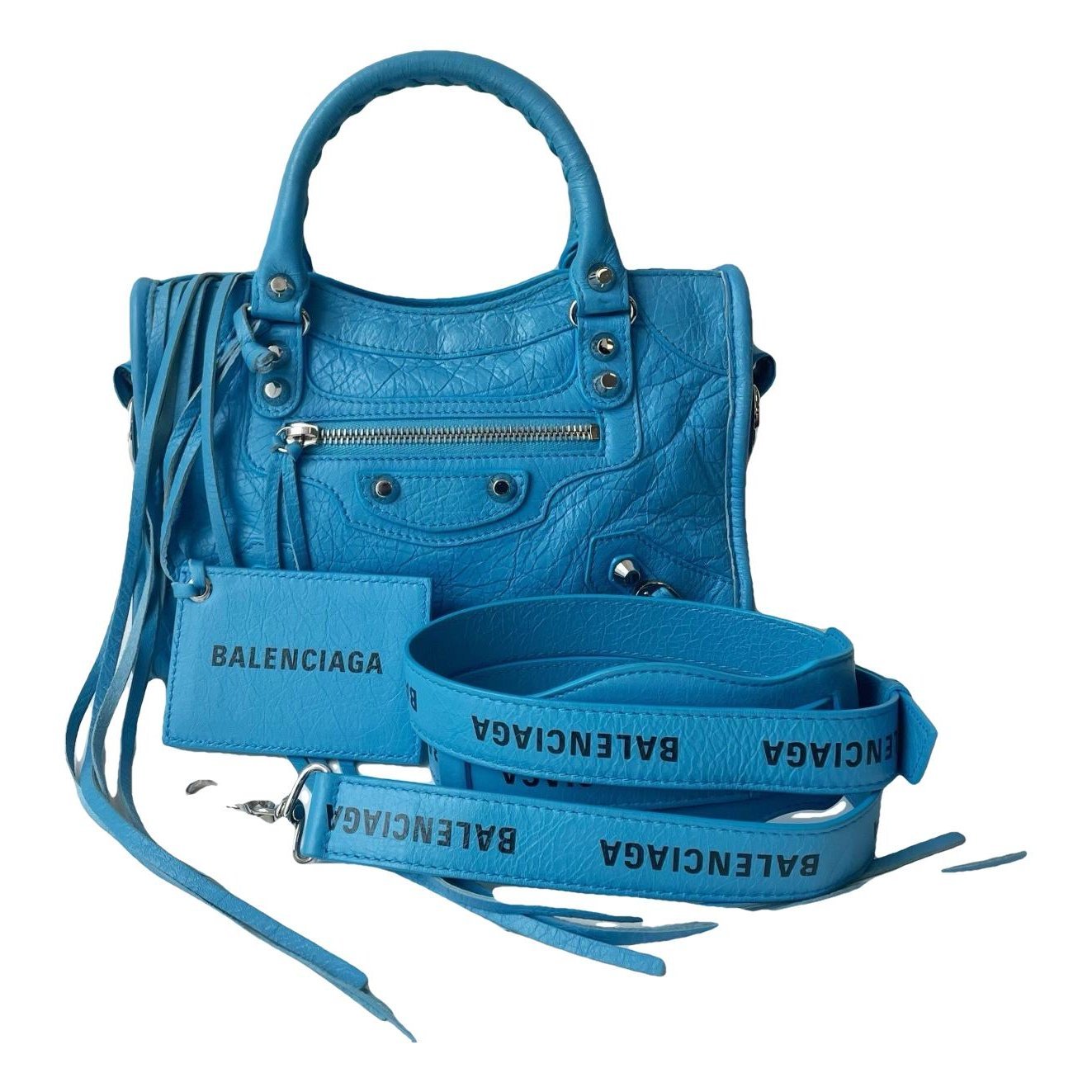 Balenciaga City leather handbag
