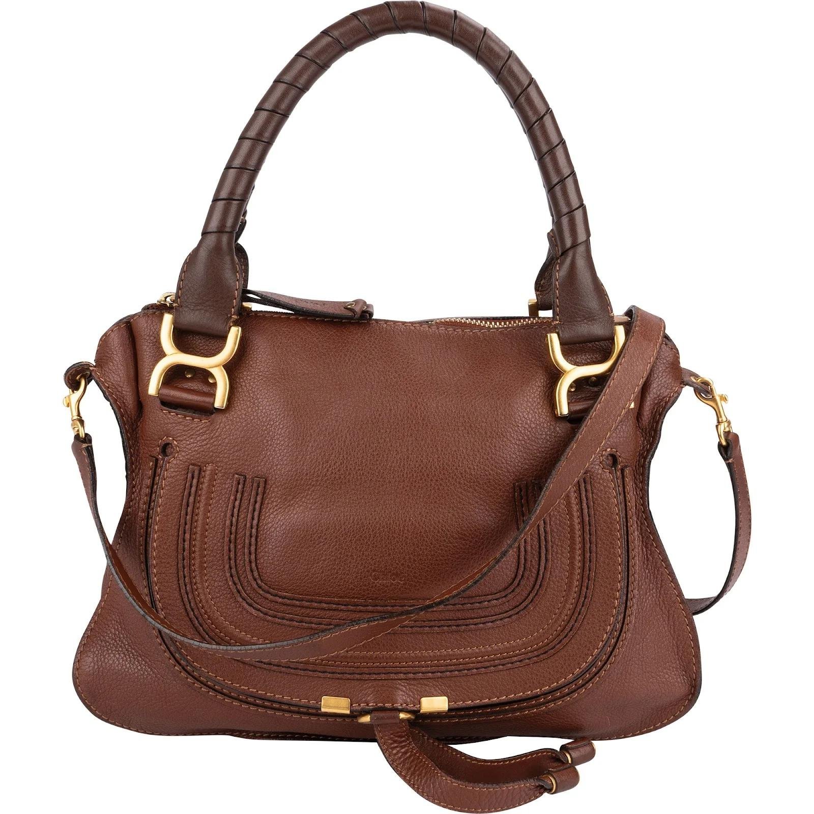Marcie leather handbag