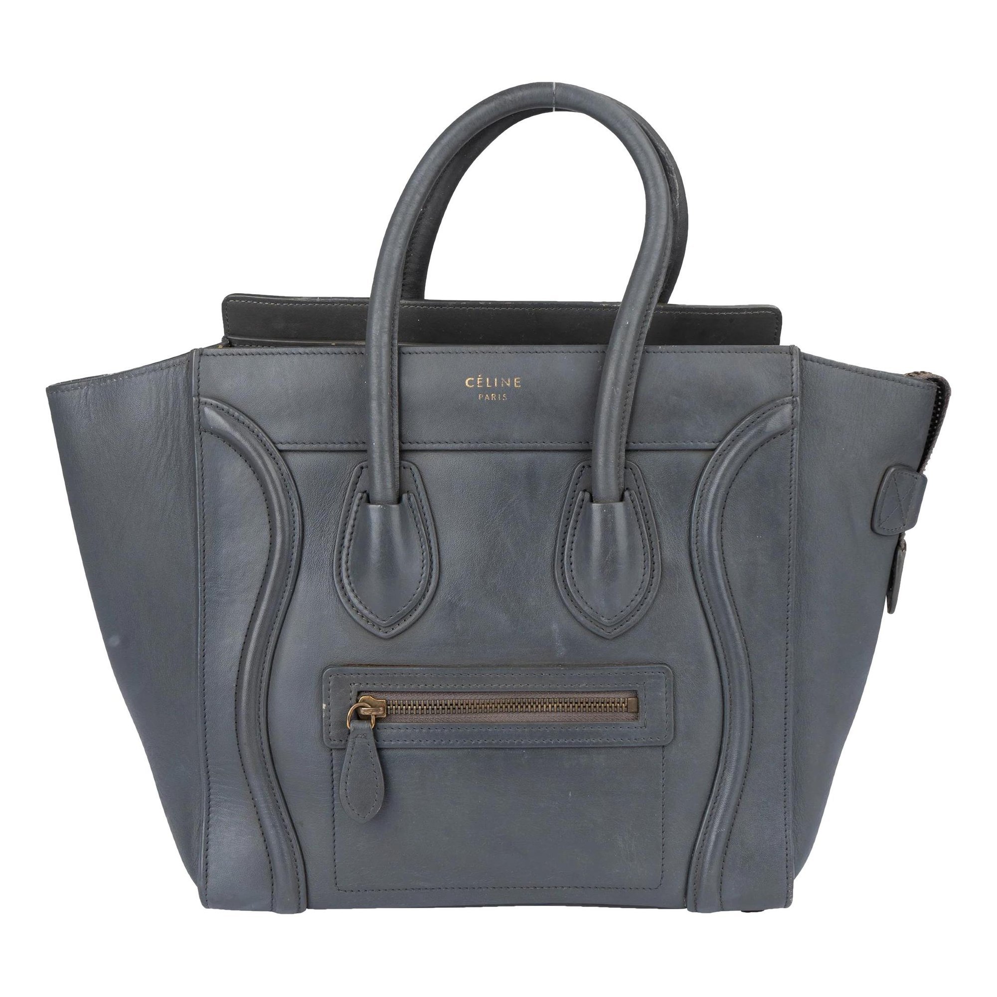 Celine Luggage leather satchel