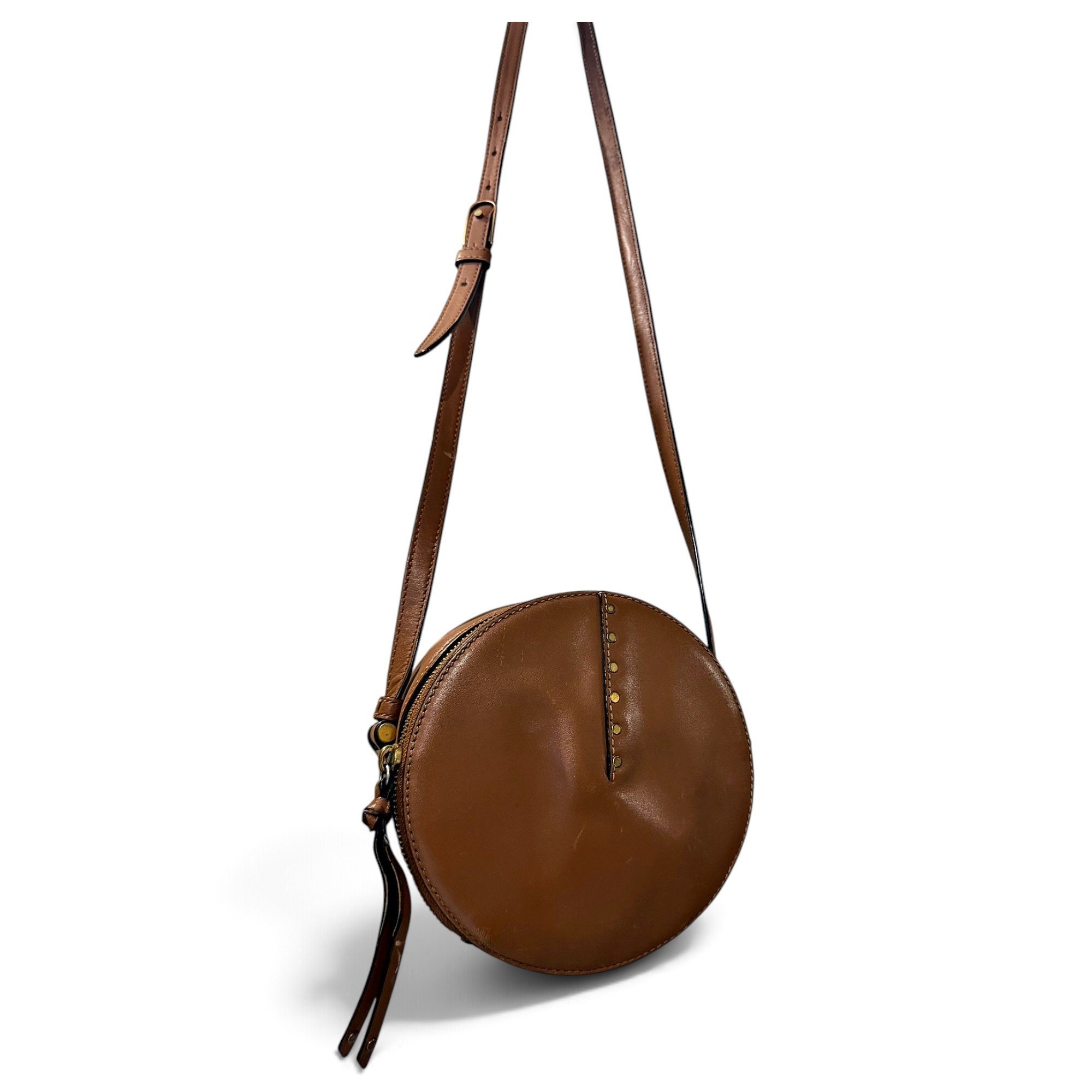 Leather crossbody bag