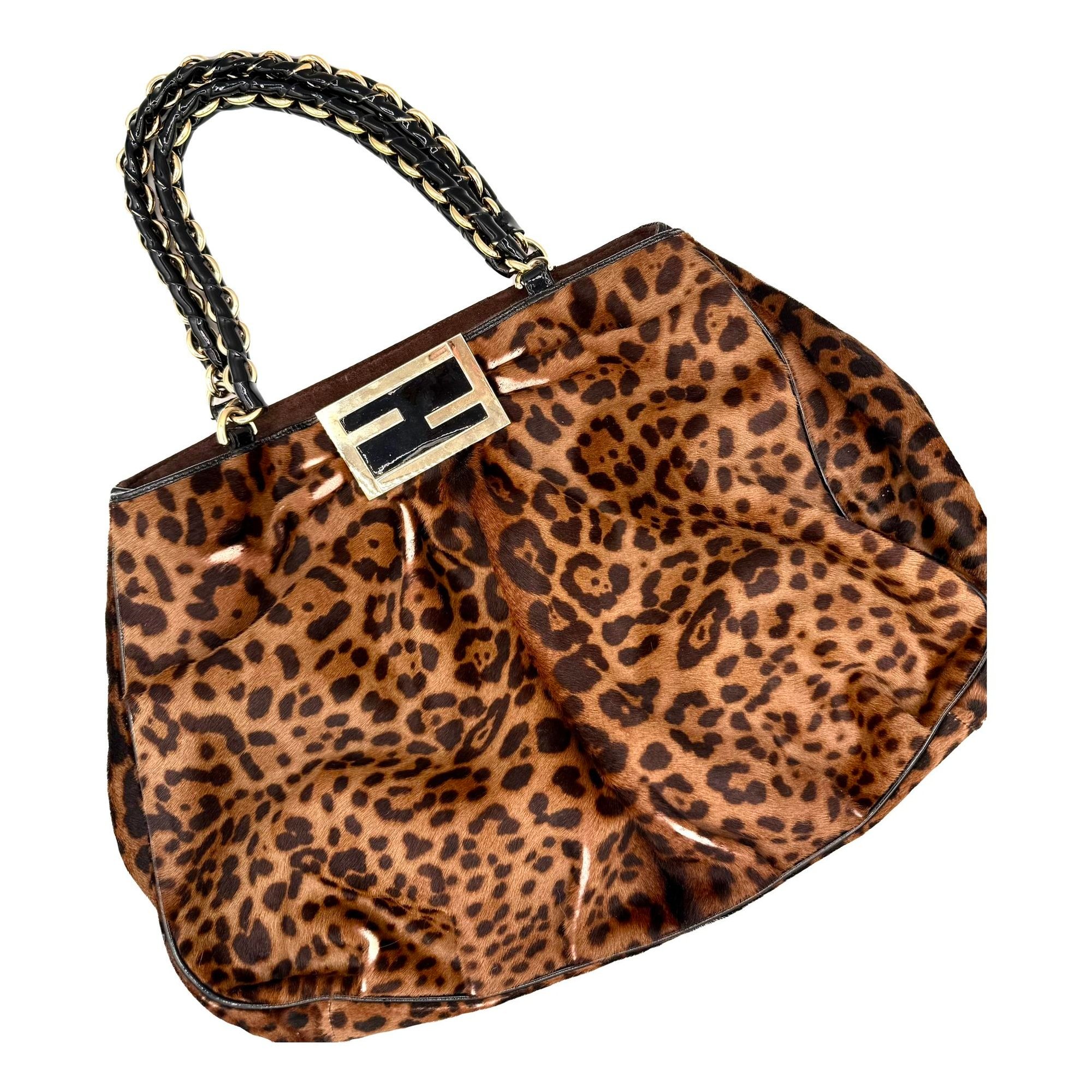 Mia pony-style calfskin handbag