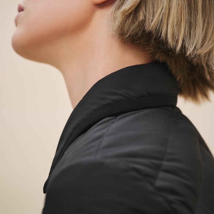 Noir Quilted Jacket