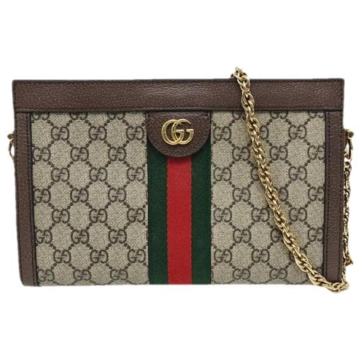 Ophidia leather handbag