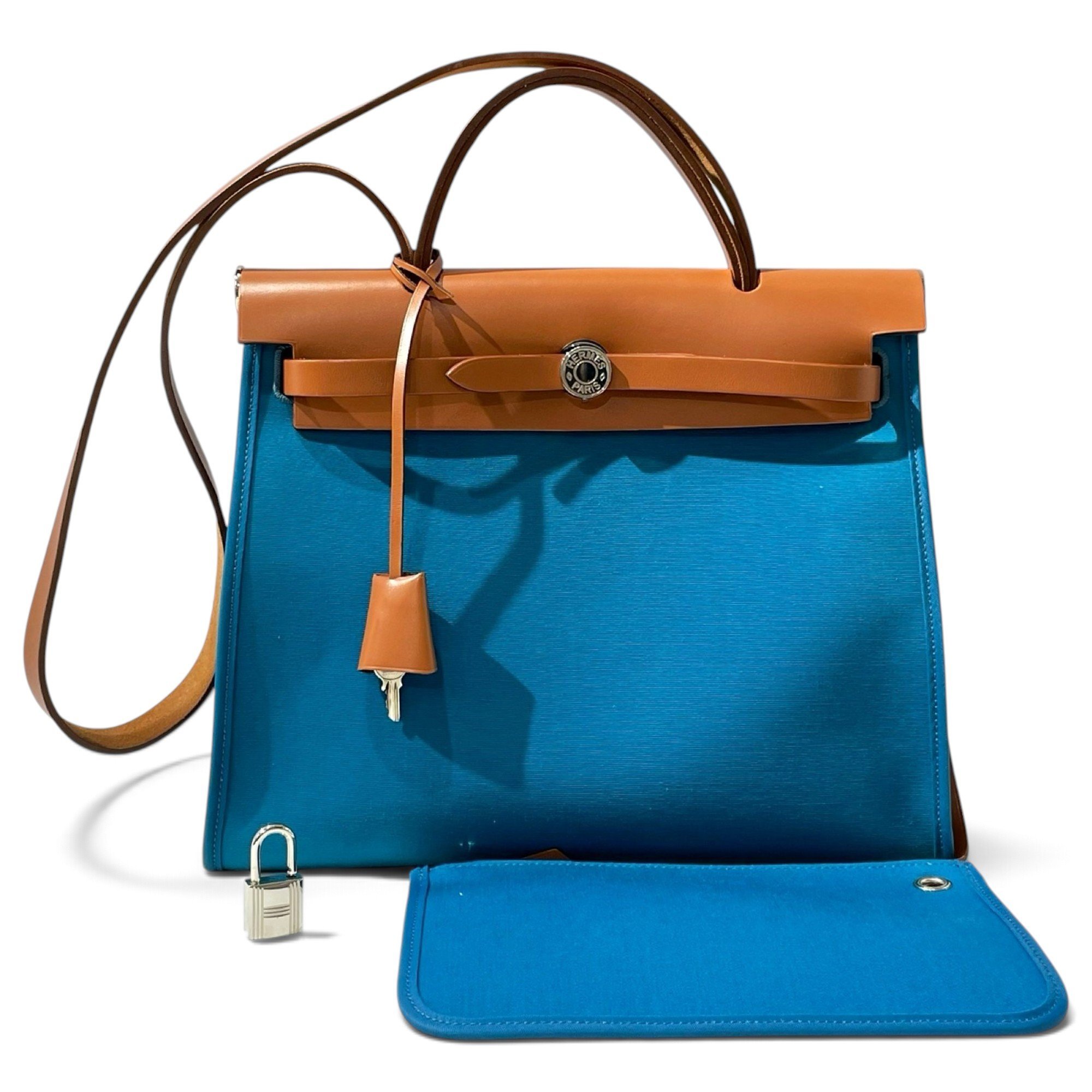 Herbag leather handbag