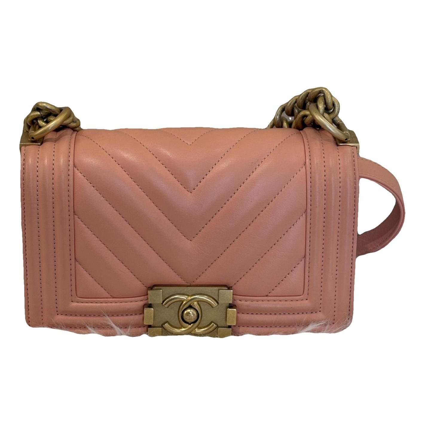 Boy leather crossbody bag