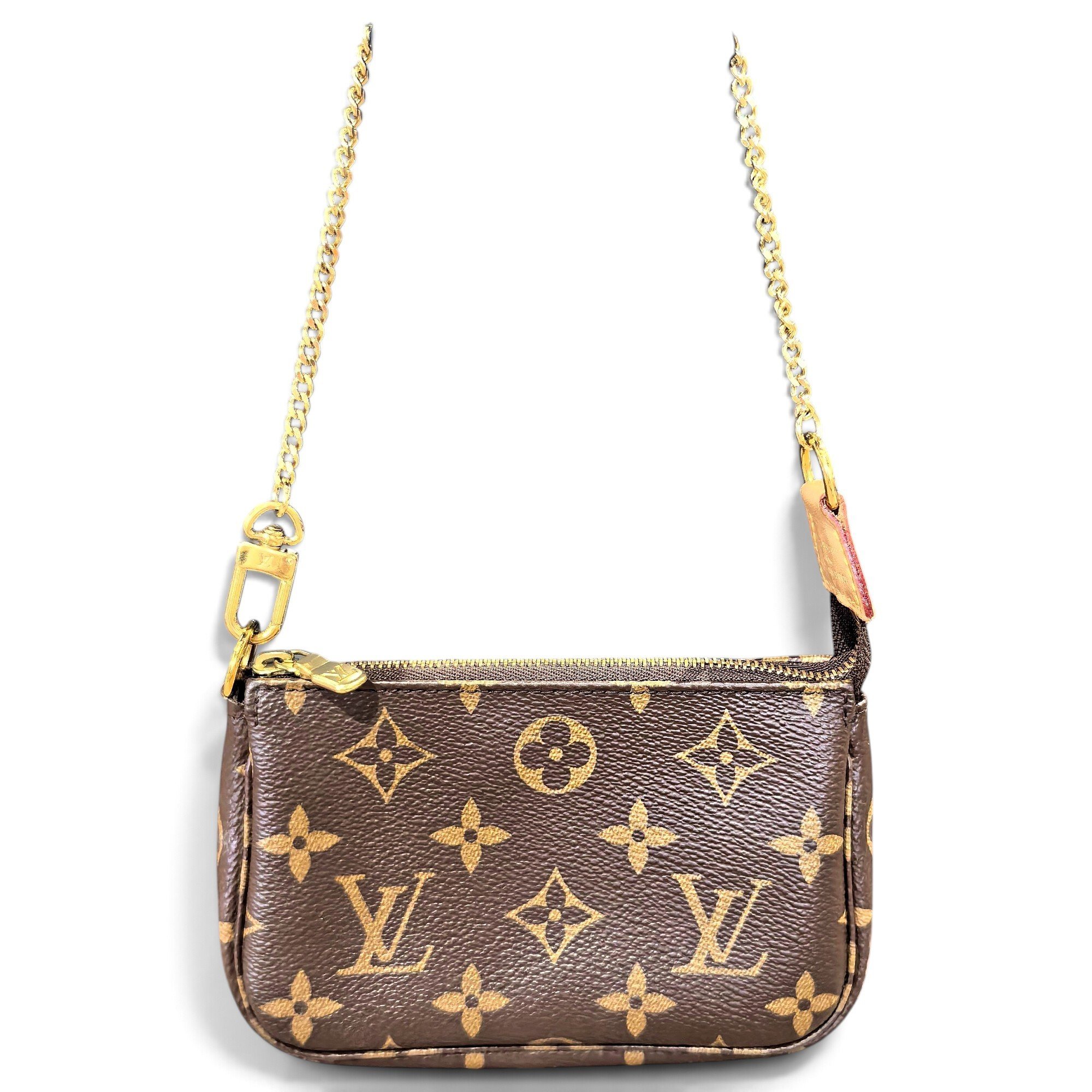 Pochette Accessoire leather handbag