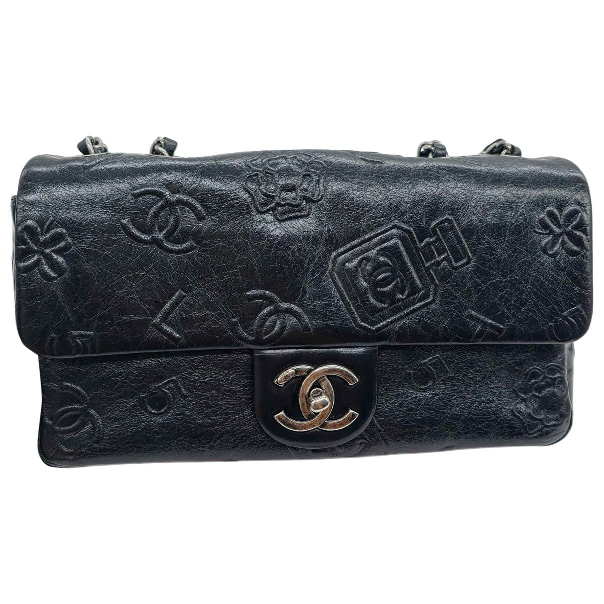 East West Chocolate Bar leather handbag