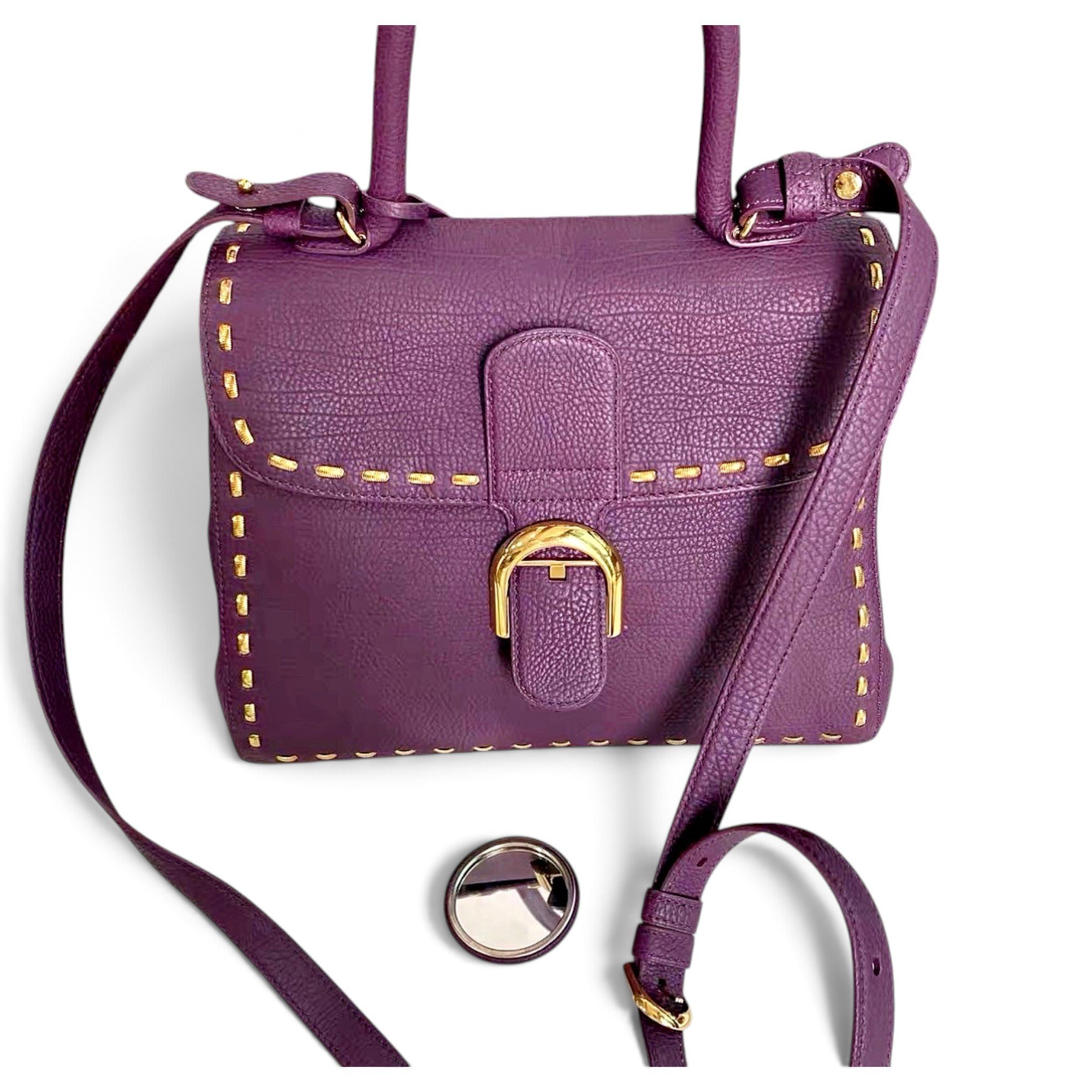 Brillant leather handbag