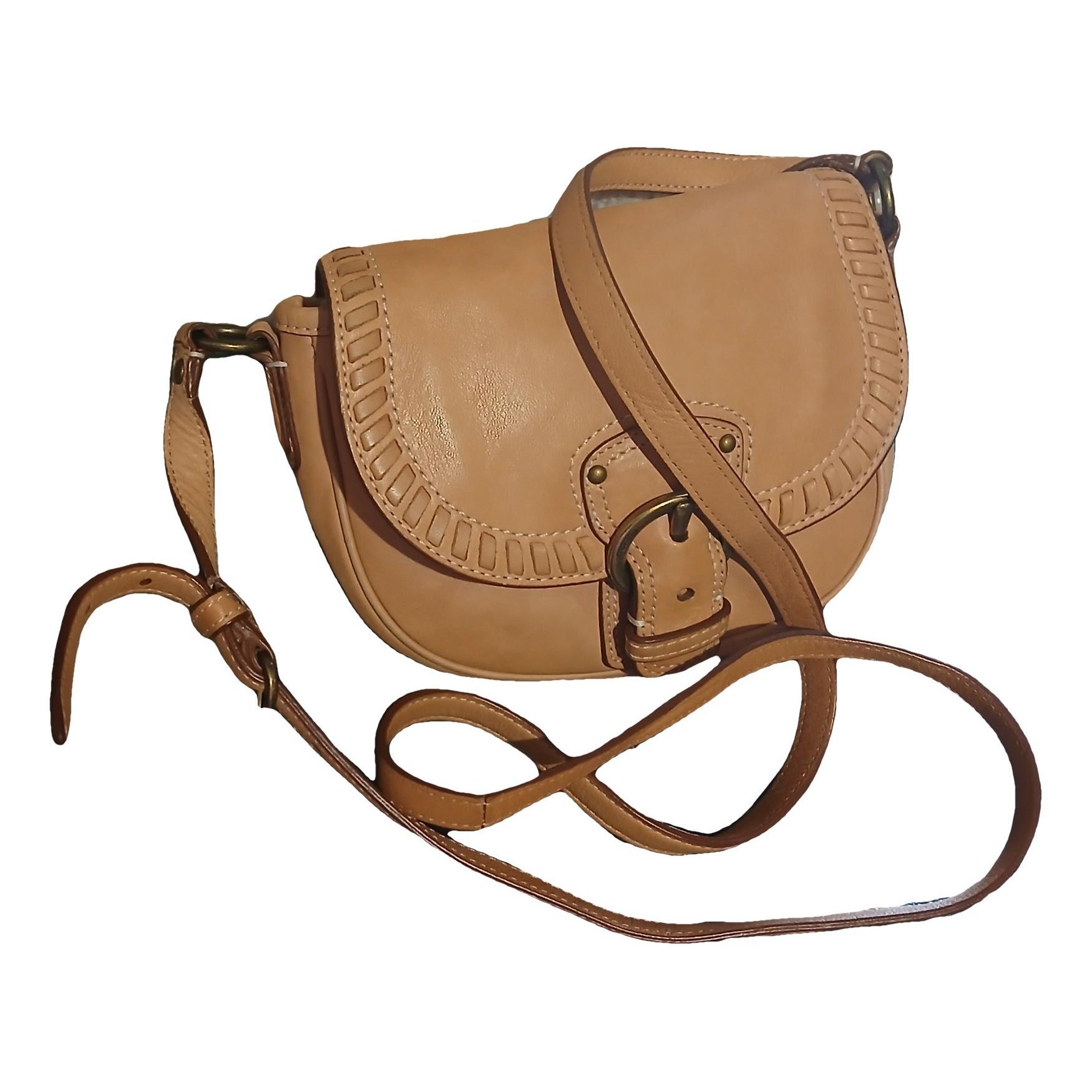Leather crossbody bag