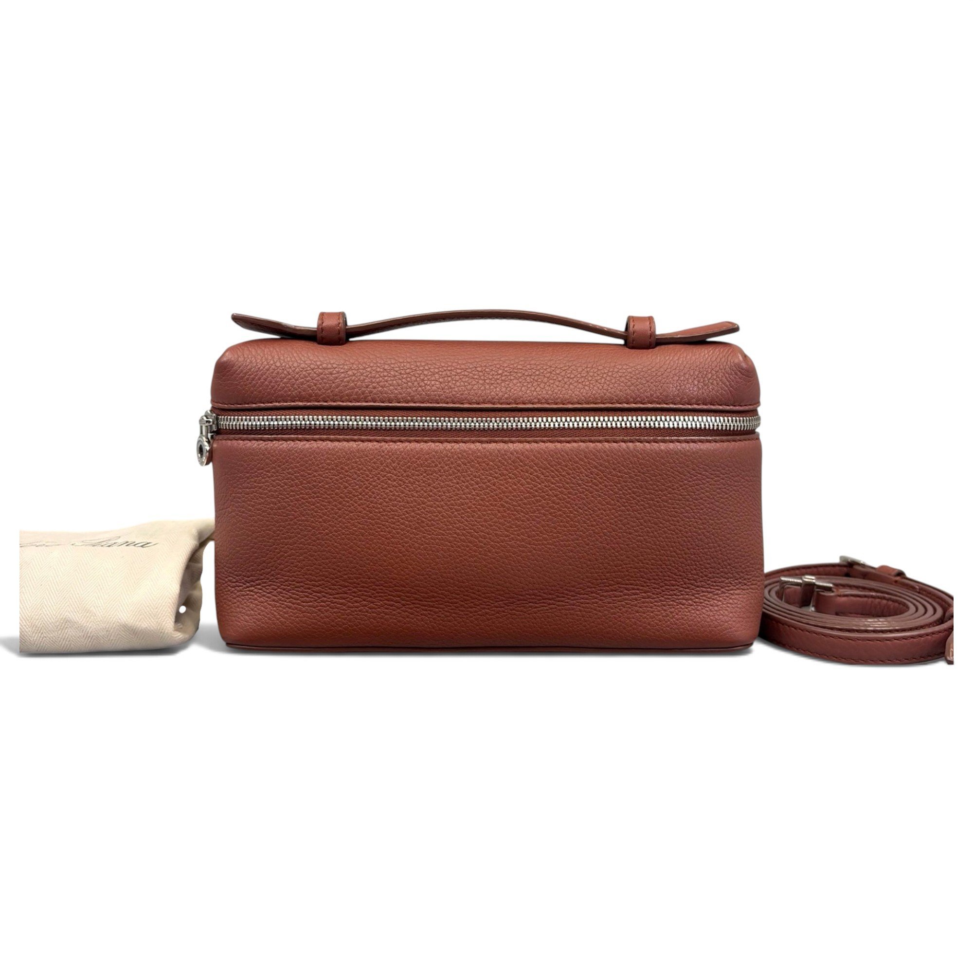 Loro Piana Extra Pocket leather handbag