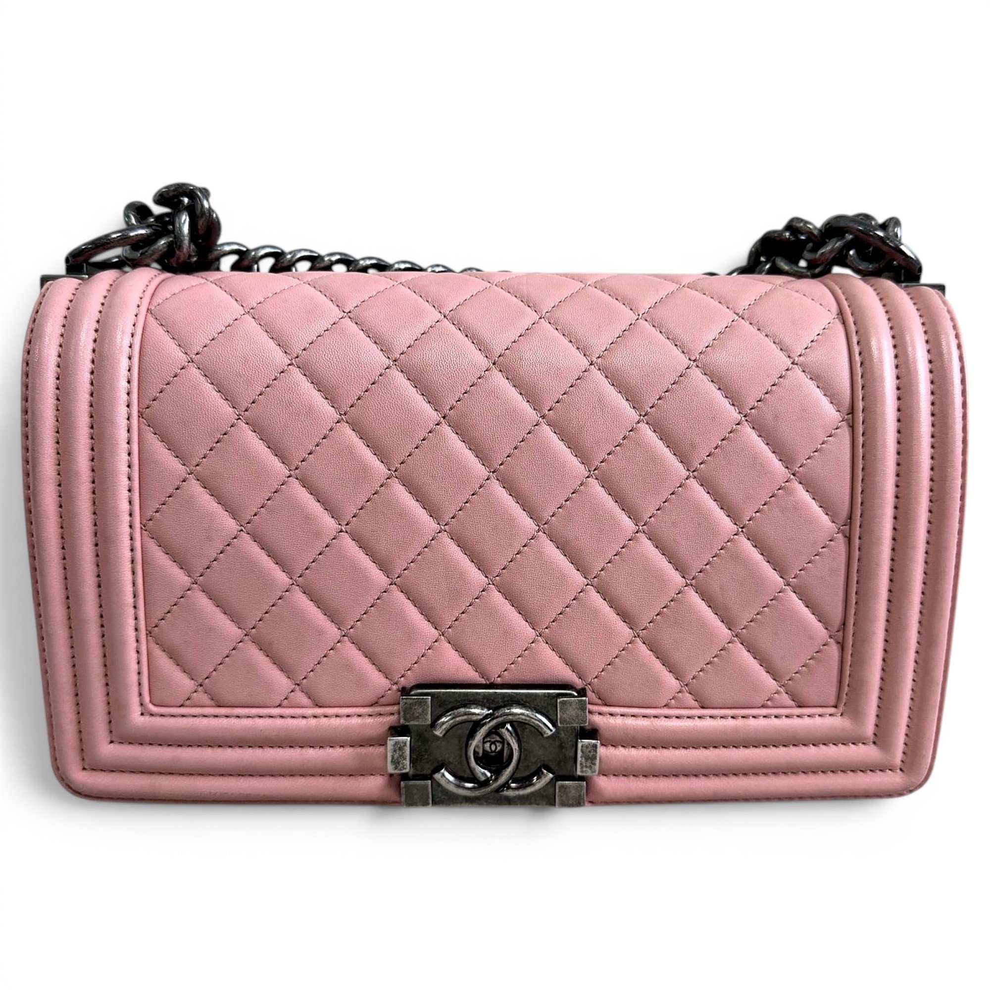 Boy leather crossbody bag