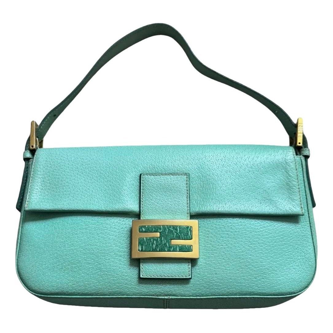 Baguette leather handbag
