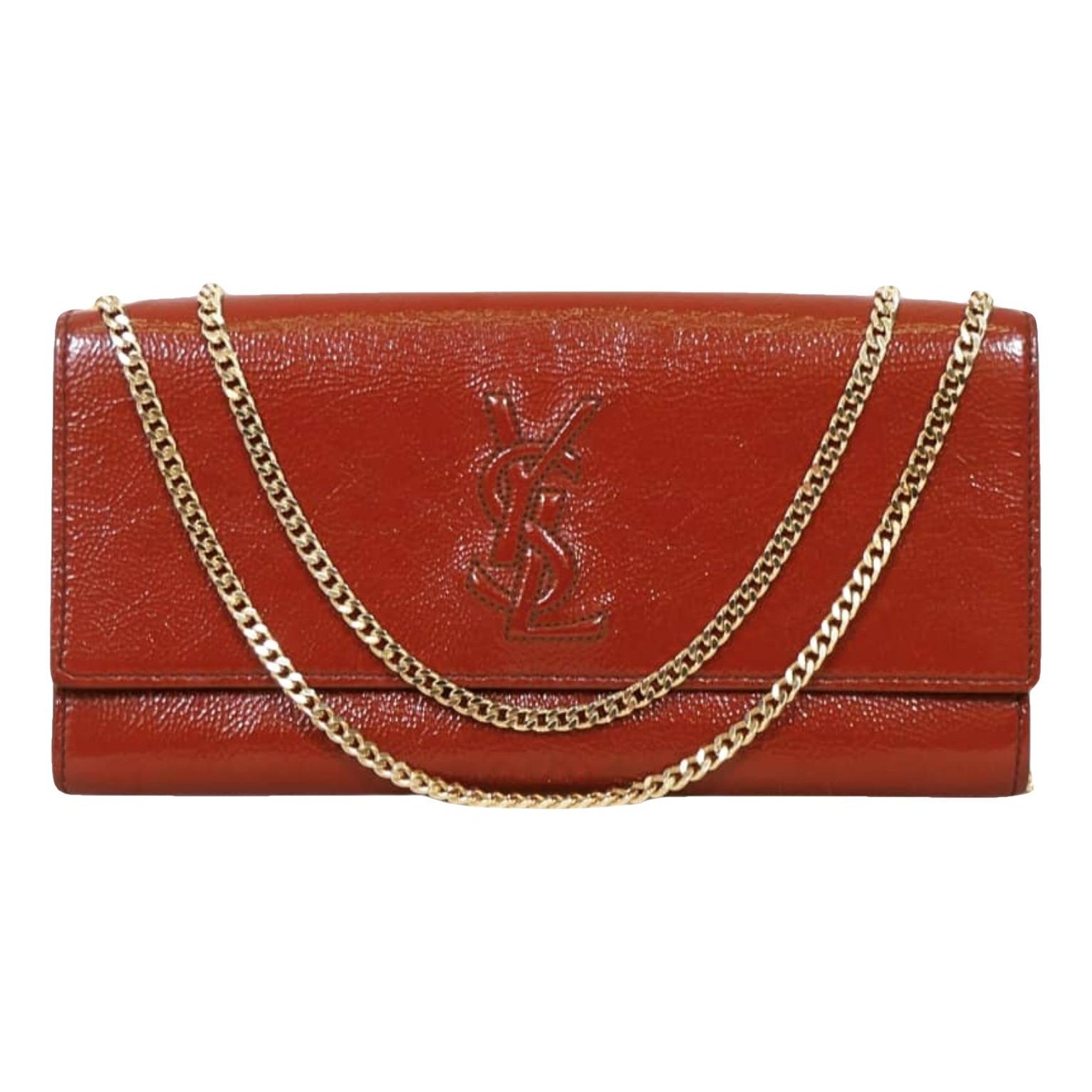 Patent leather crossbody bag