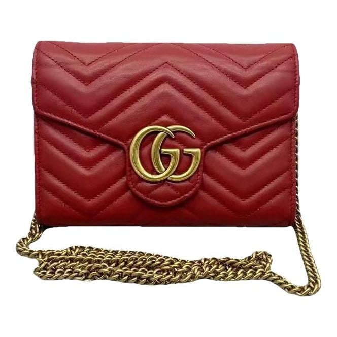 GG Marmont Chain leather handbag