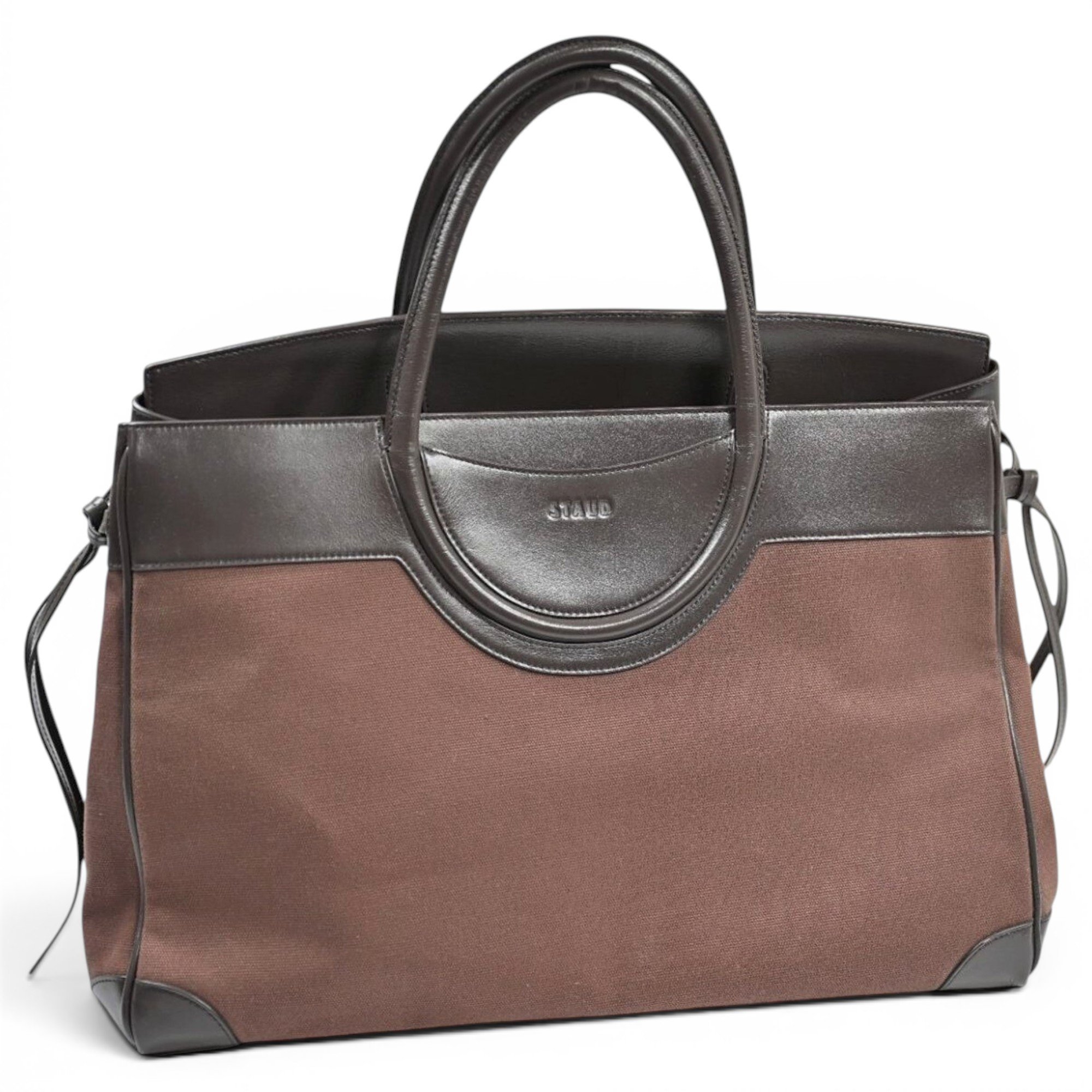Leather satchel
