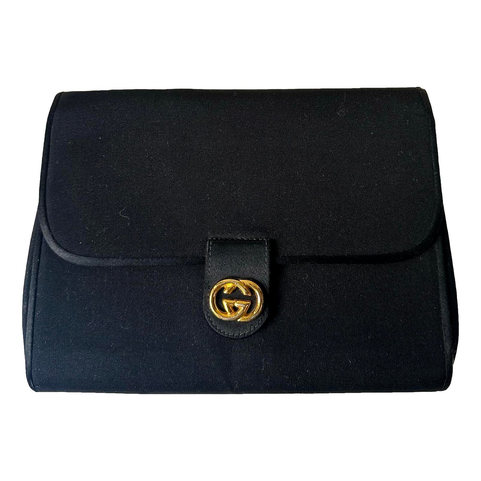 Silk clutch bag