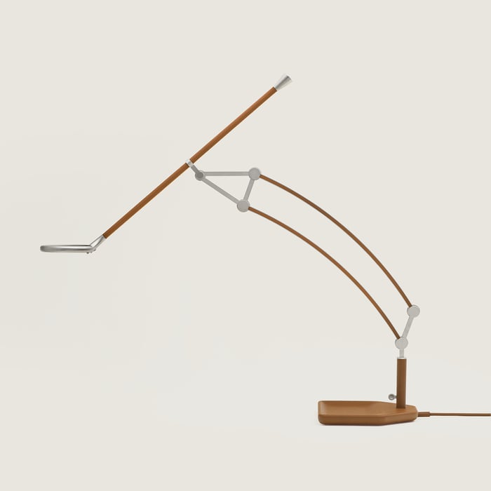 Gold Pantographe Desk Lamp