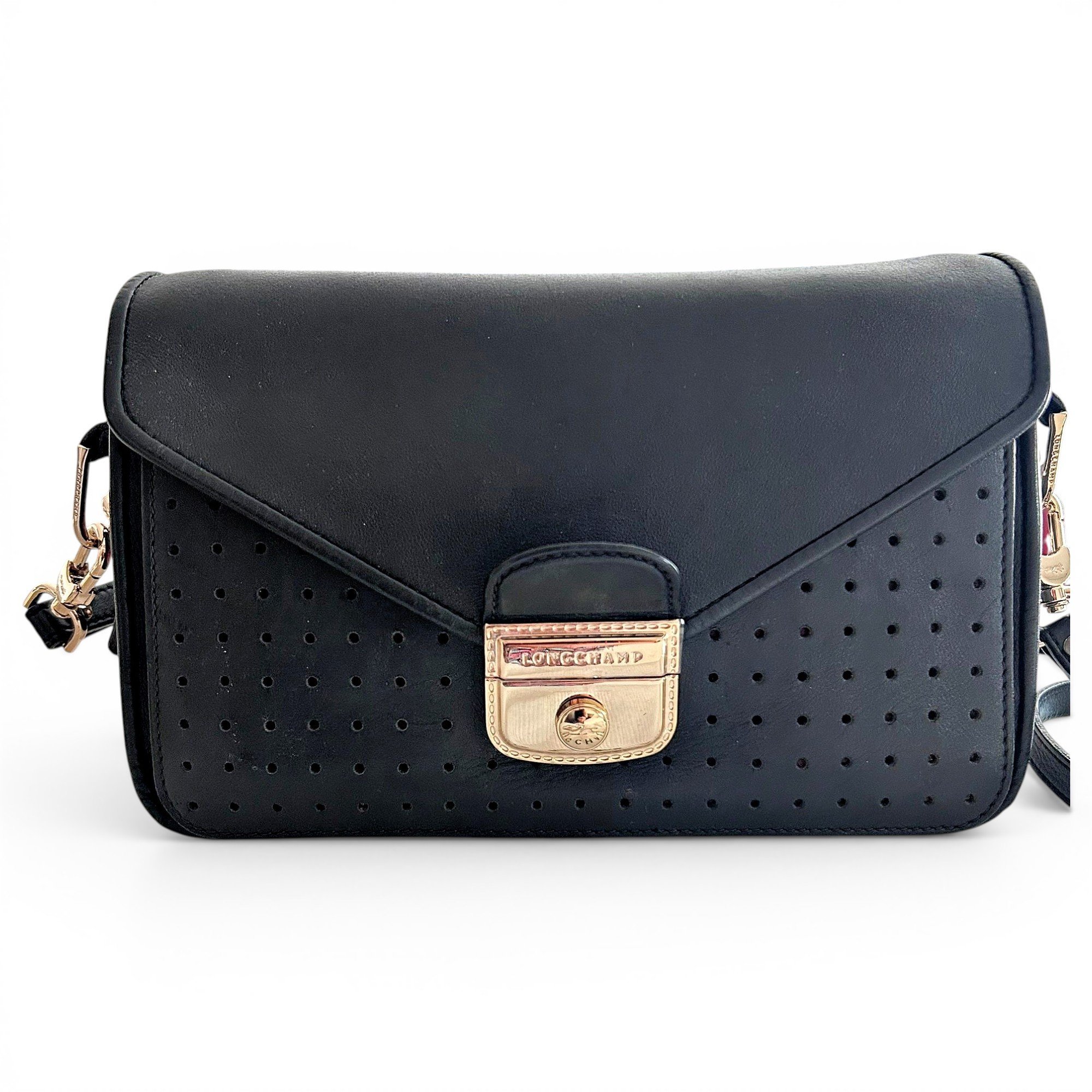 Mademoiselle leather handbag