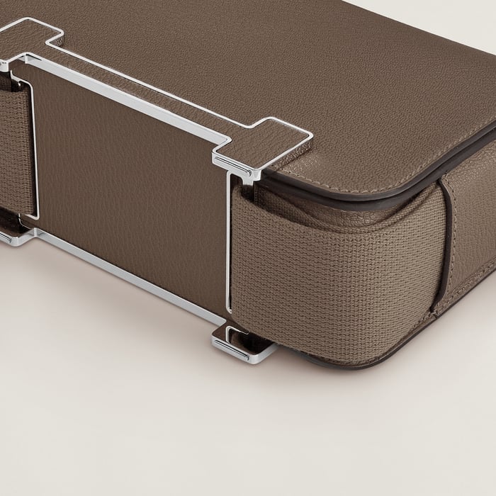 Étoupe Hermès Geta Bag