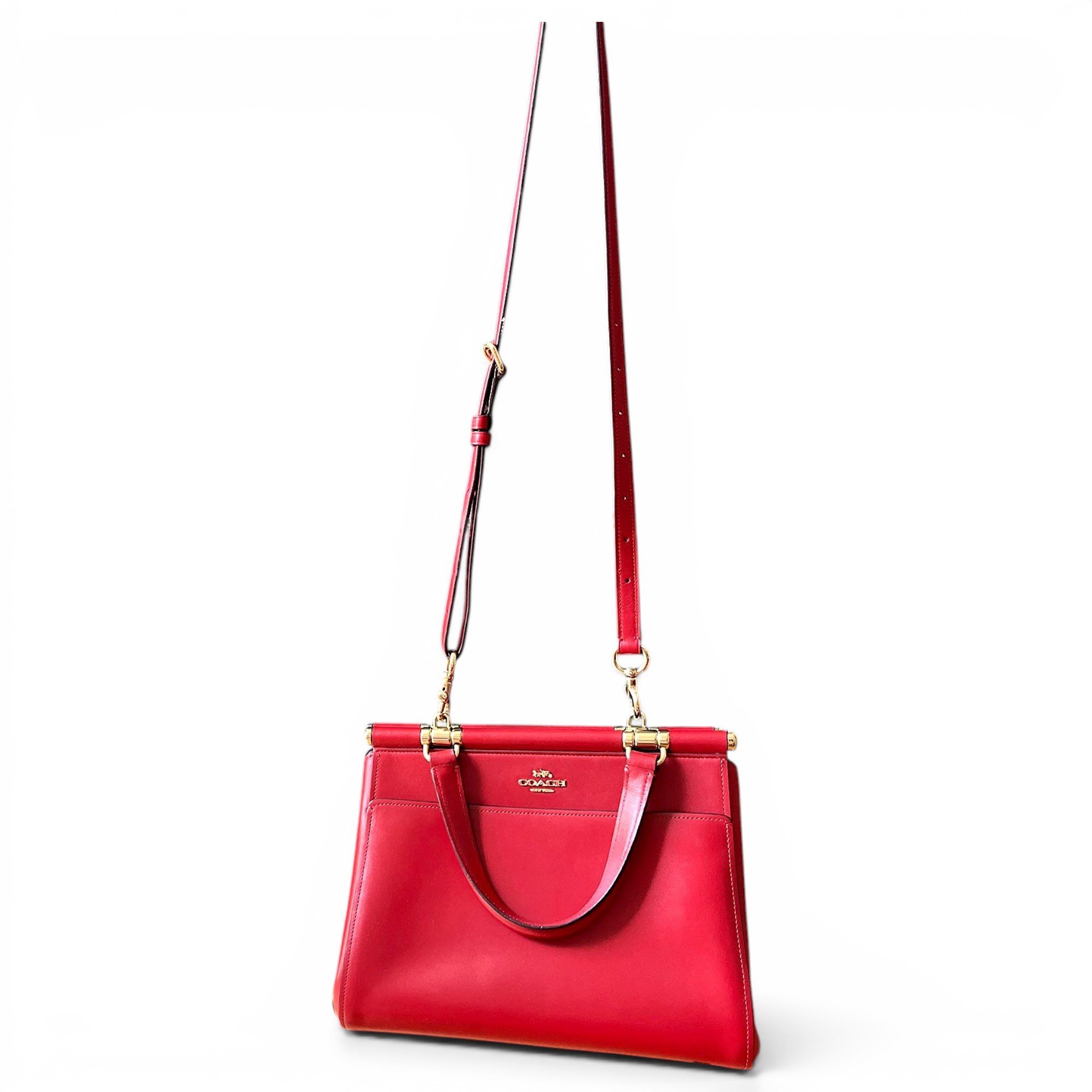 Selena Grace leather satchel