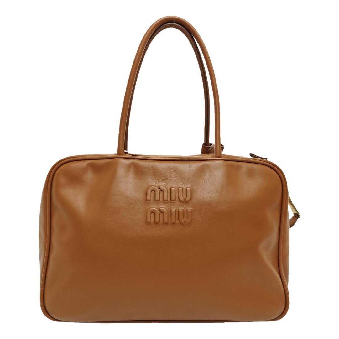 Beau leather handbag