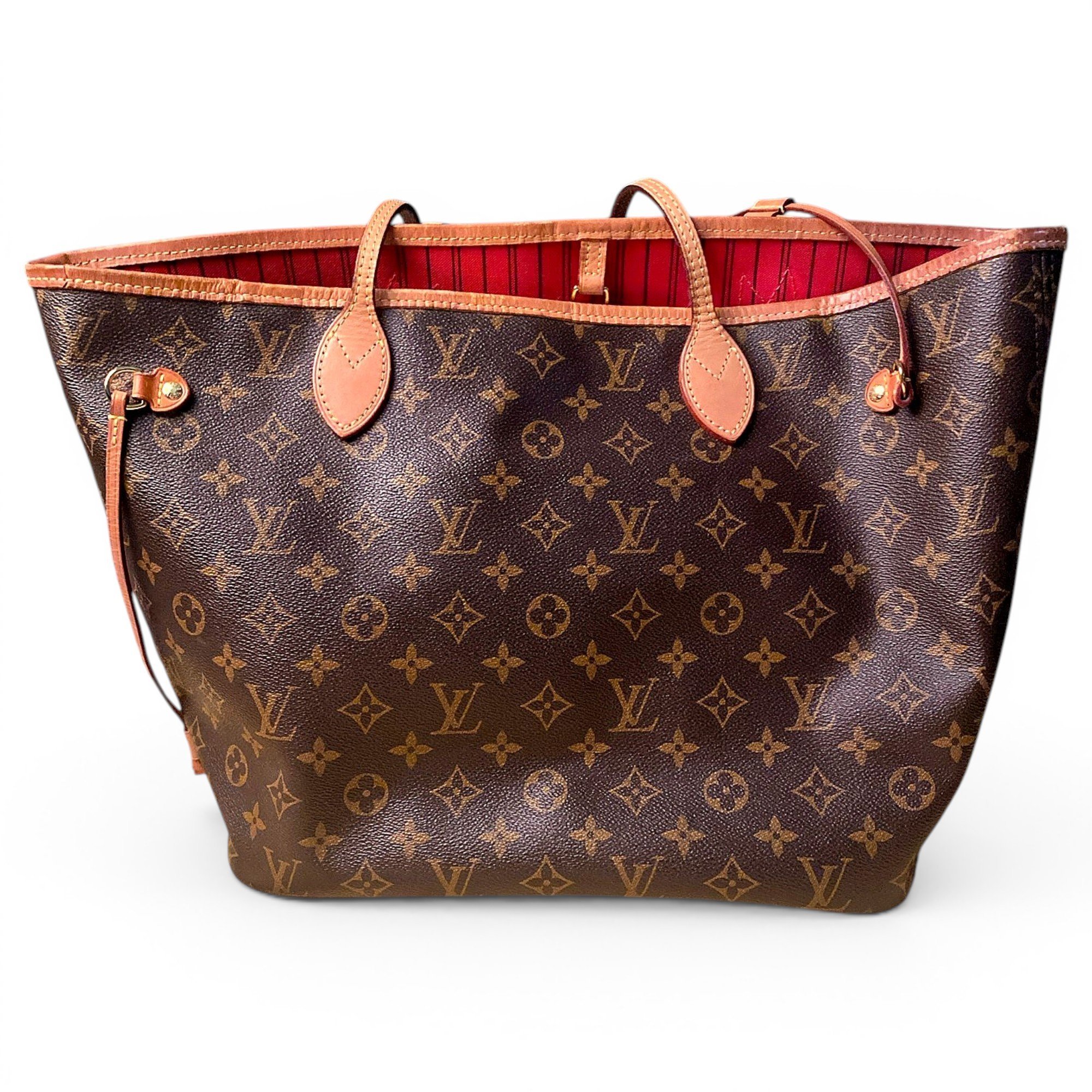 Neverfull leather tote