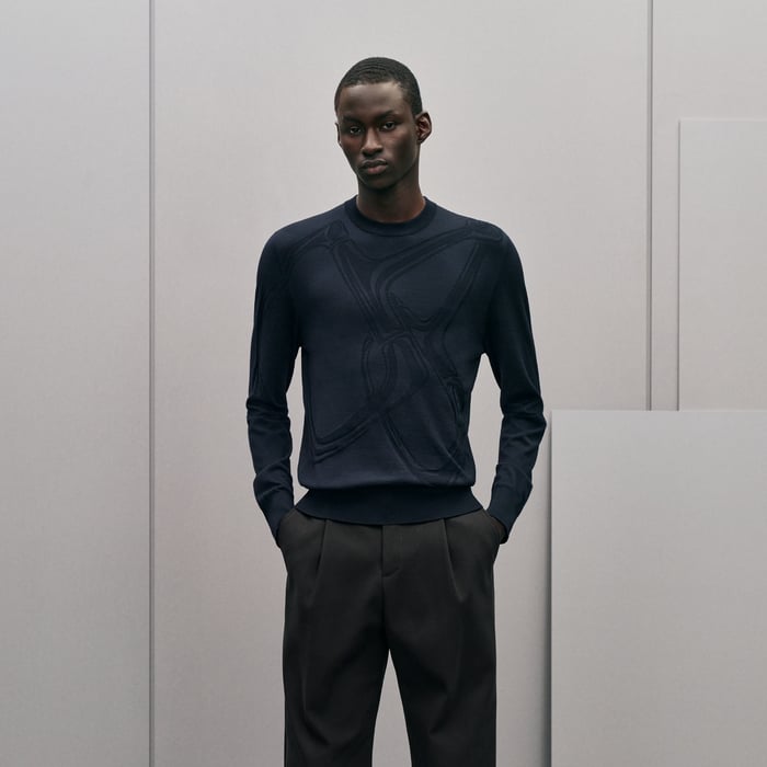 Marine "Mors Integral" Crewneck Sweater