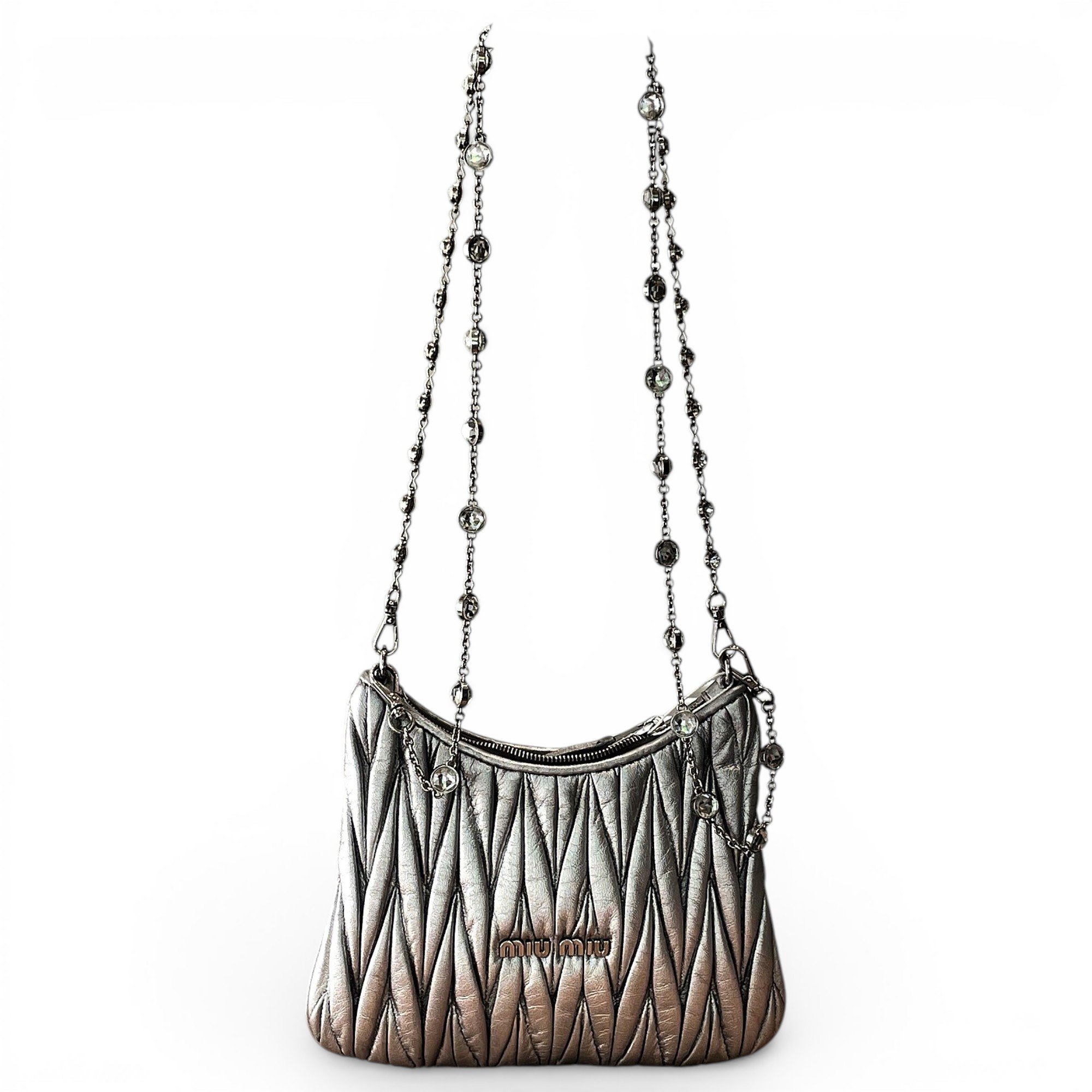 Leather crossbody bag